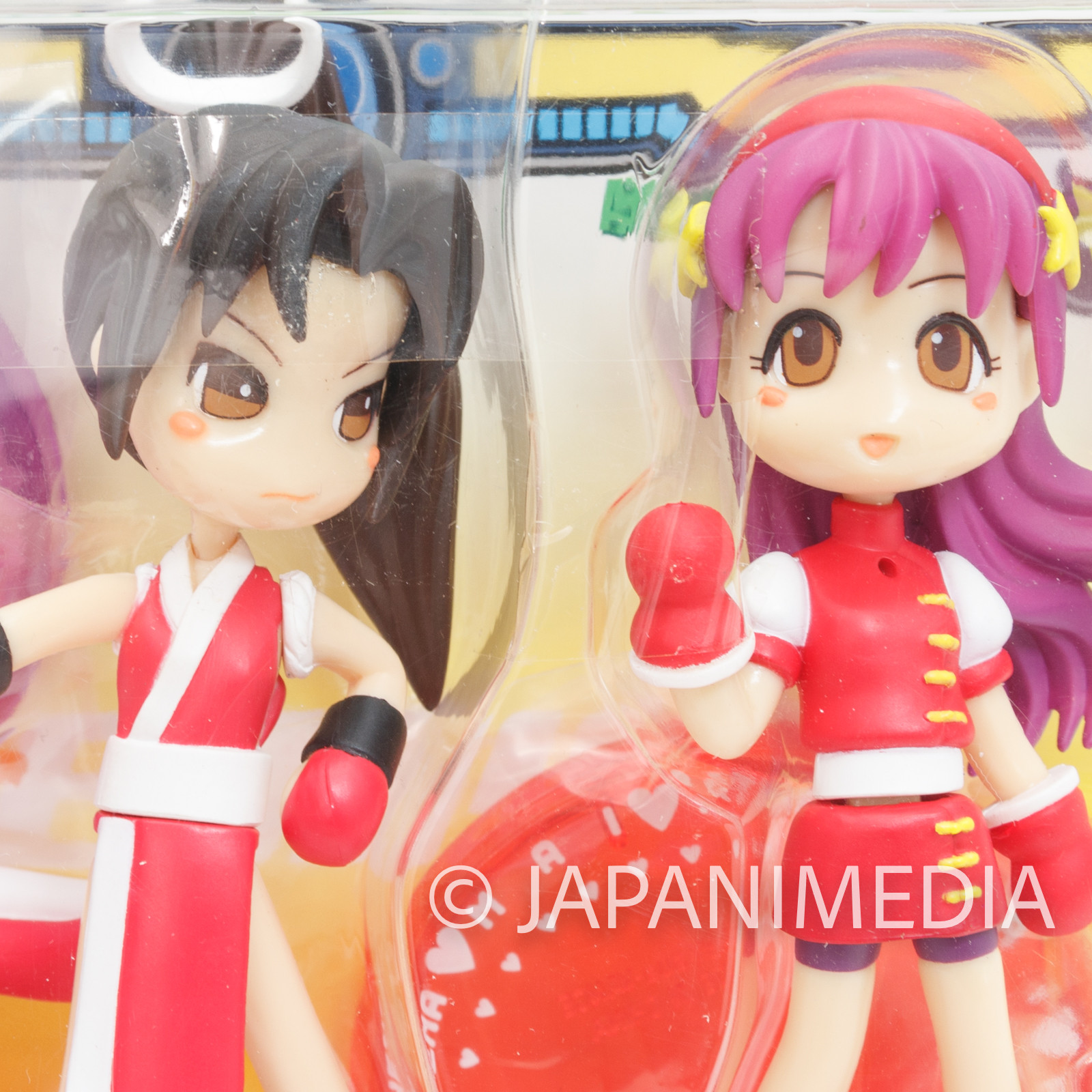 KOF The King of Fighters P:Chara Figure Mai Shiranui Athena Asamiya JAPAN