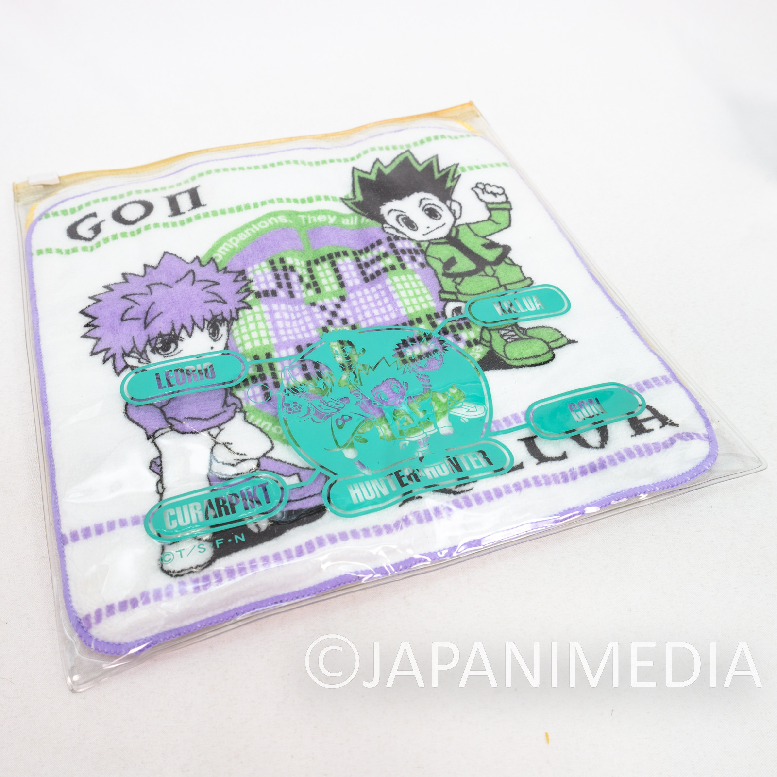 HUNTER x HUNTER Mini Towel 2pc Set [Gon & Killua / Kurapika & Leorio] JAPAN ANIME MANGA