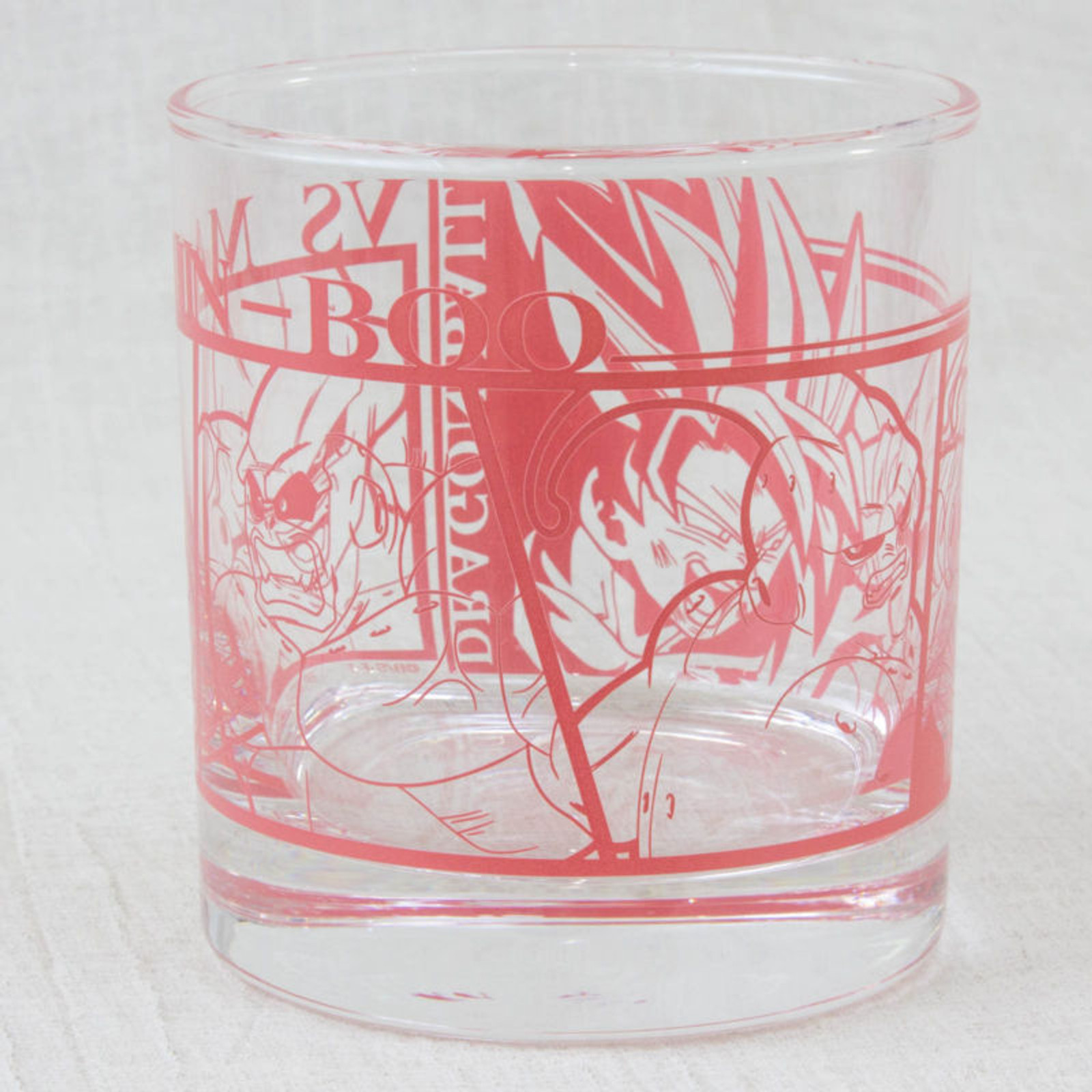 Dragon Ball Z Saikyo Rock Glass Super Rival vs. Majin Boo Banpresto JAPAN ANIME