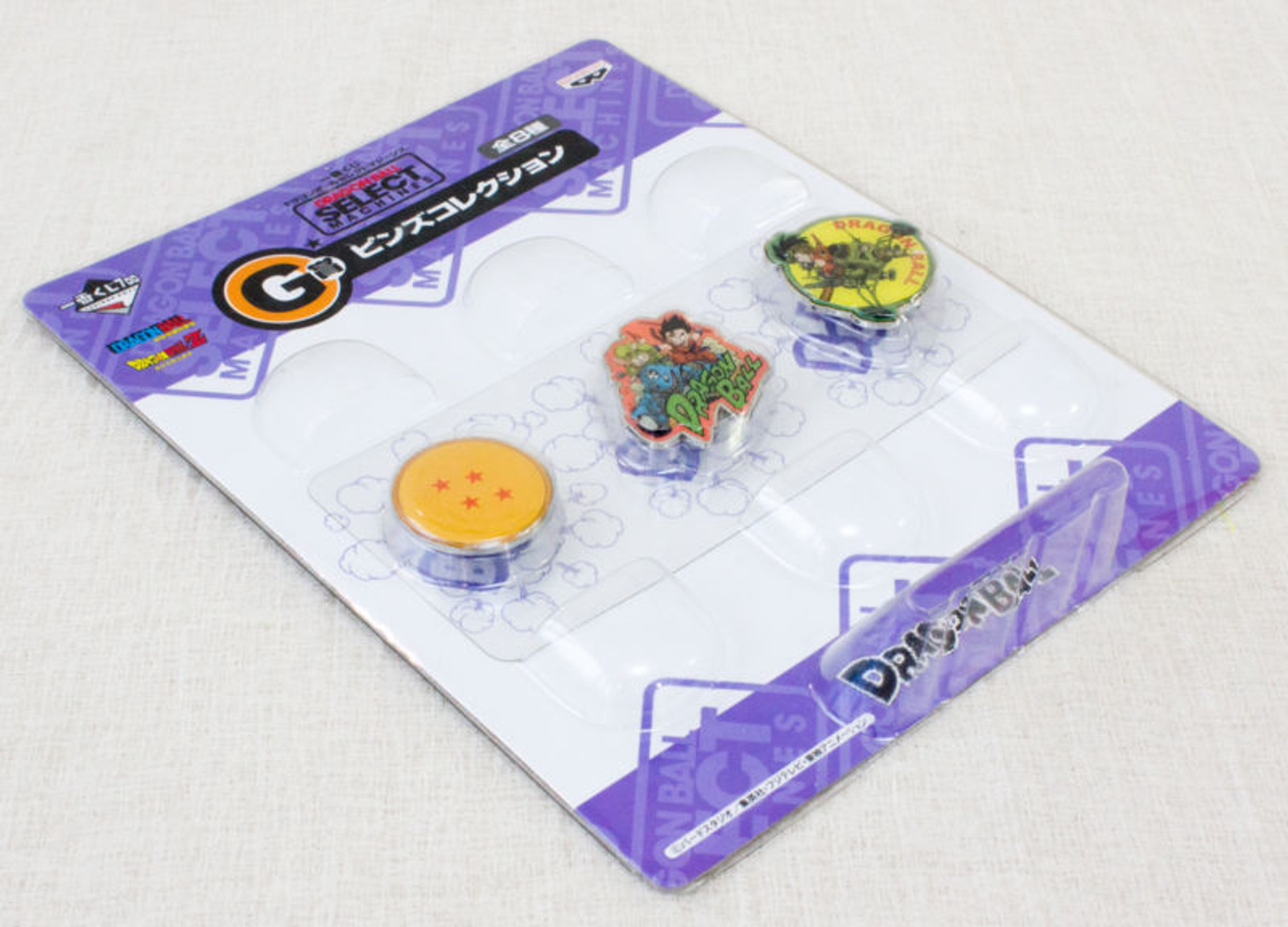 Dragon Ball Z Select Machines Prize G Pins Banpresto 4 JAPAN ANIME MANGA