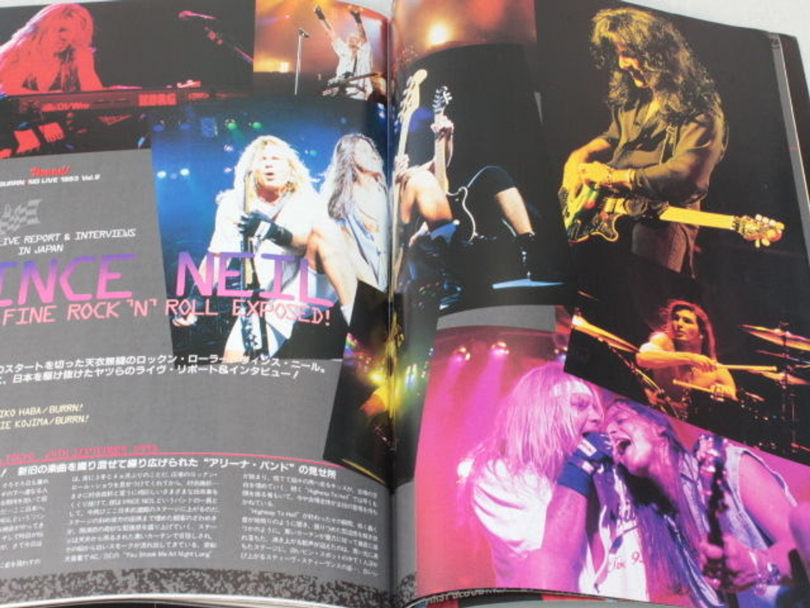 1993/12 BURRN! Japan Rock Magazine ANGRA/ANTHRAX/DIO/ANNIHILATOR/VINCE NEIL