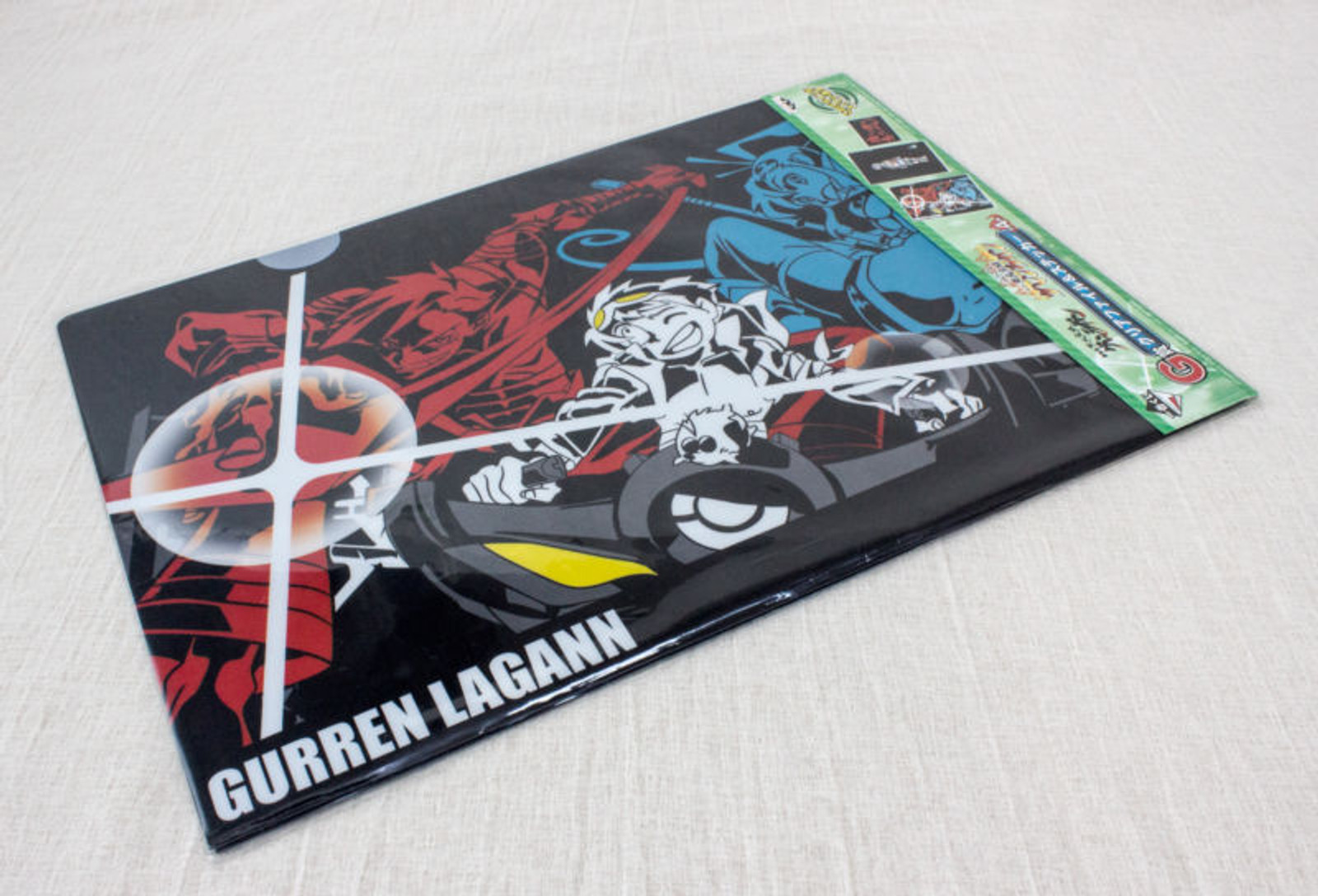 Gurren Lagann Kamina Yoko Simon Clear Folder File + Sticker JAPAN ANIME MANGA