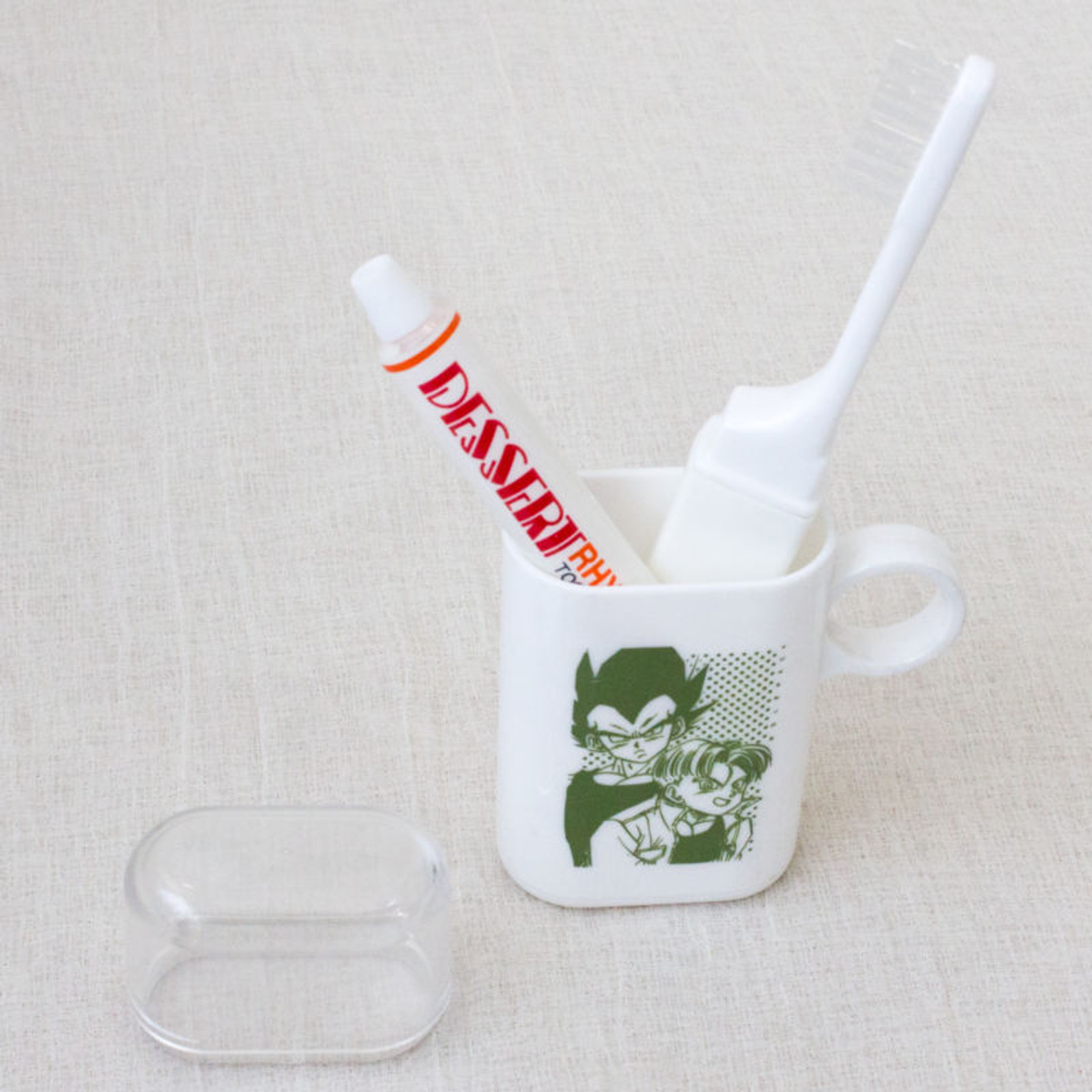 Dragon Ball Toothbrush Set Vegeta Trunks JAPAN ANIME