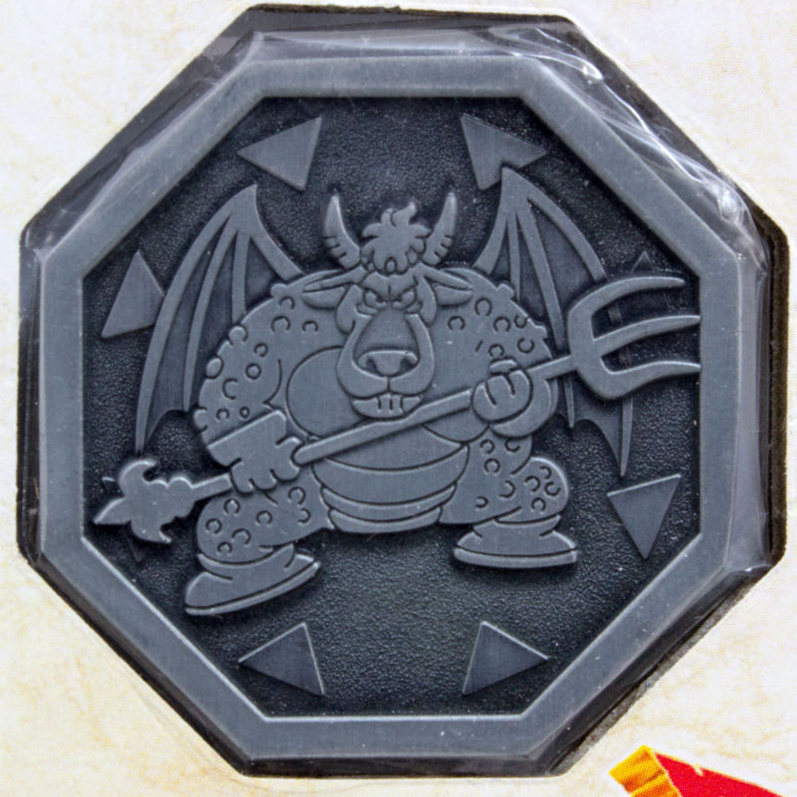 Dragon Quest Boss Coin Burial Belial +Drawstring Bag SQUARE ENIX JAPAN