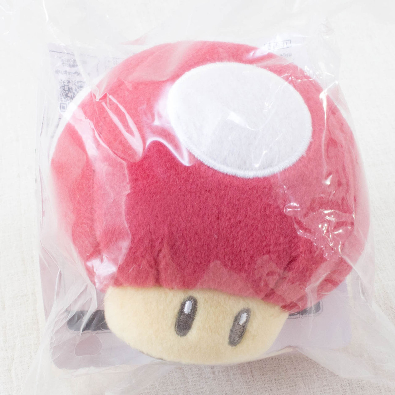 Super Mario Bros. Super Mushroom Mini Plush Doll JAPAN NES