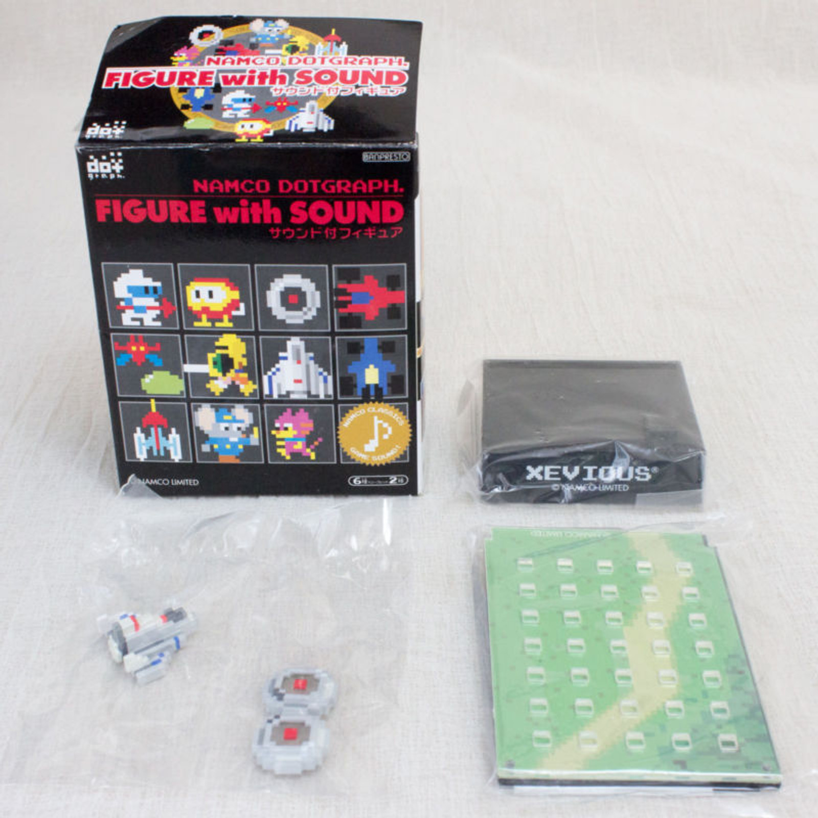 Namco Dotgraphics Xevious Figure with Game Sound JAPAN FAMICOM