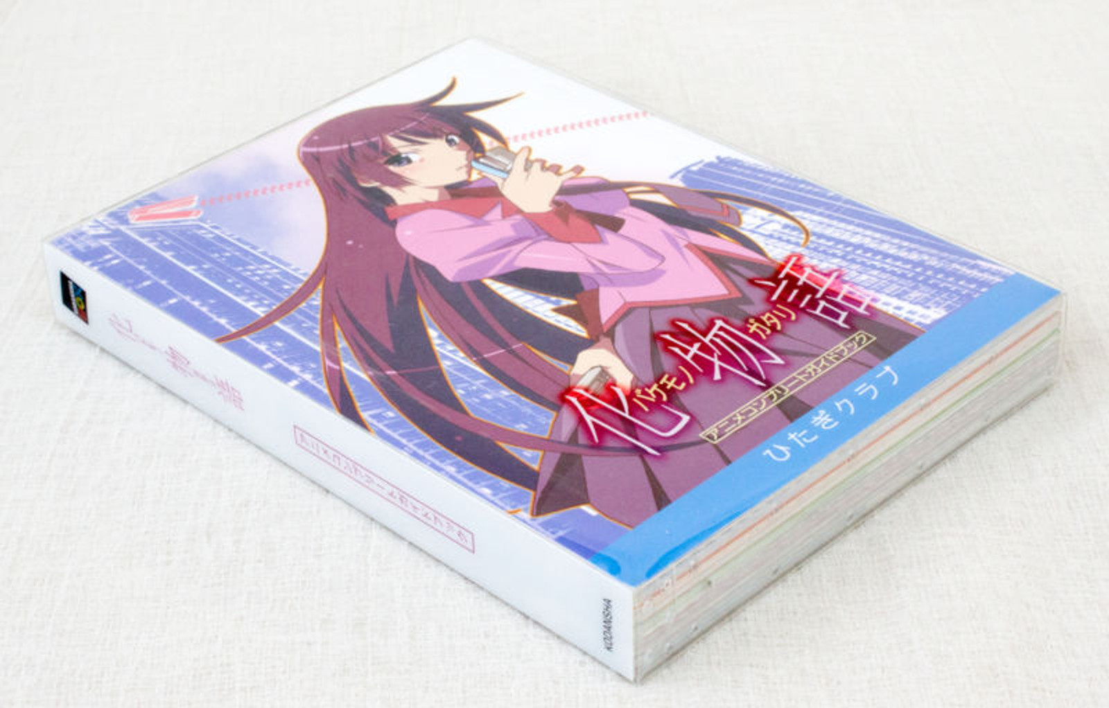 Bakemonogatari Complete Guide Book w/Poster Hitagi Mayoi JAPAN ANIME MANGA