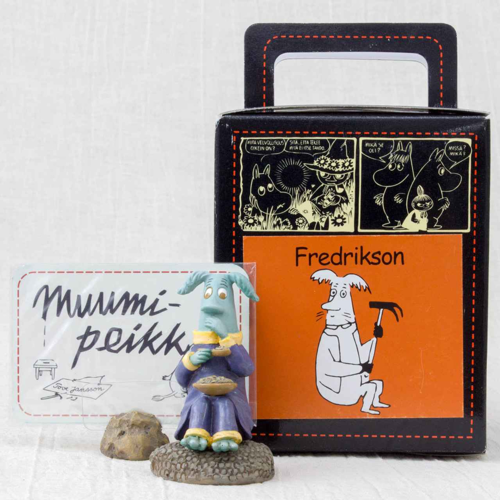 RARE! Moomin Characters Fredrikson Original Comics Ver. Mini Figure Benelic Japanimedia Store