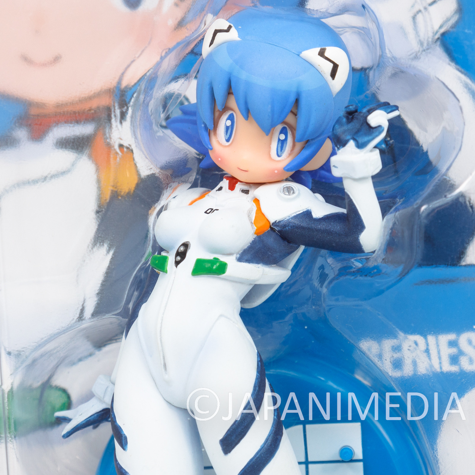 Wonder Festival 2006 x Evangelion Wonda-chan (Rei Ayanami ver.) Figure GAINAX Kaiyodo JAPAN