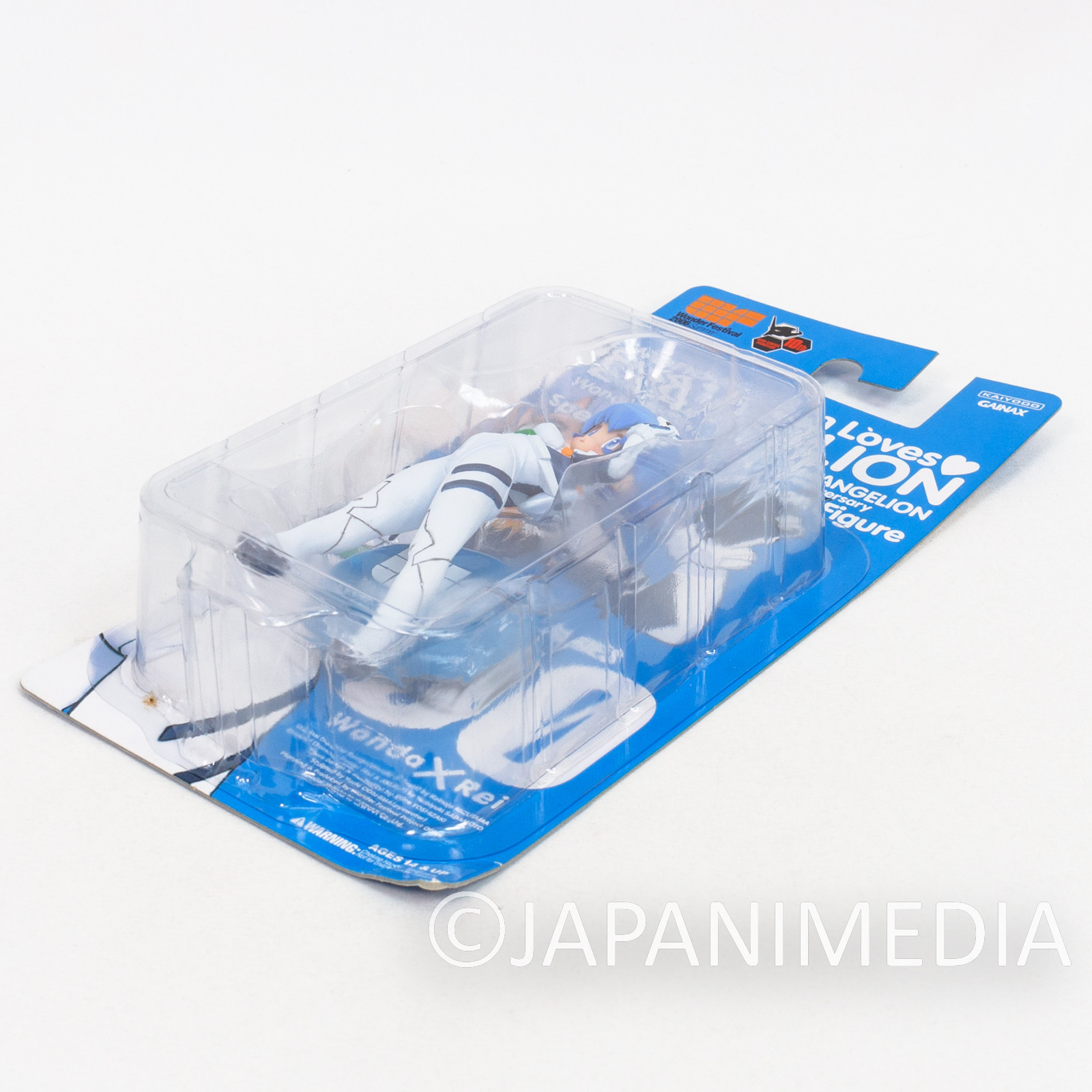 Wonder Festival 2006 x Evangelion Wonda-chan (Rei Ayanami ver.) Figure GAINAX Kaiyodo JAPAN