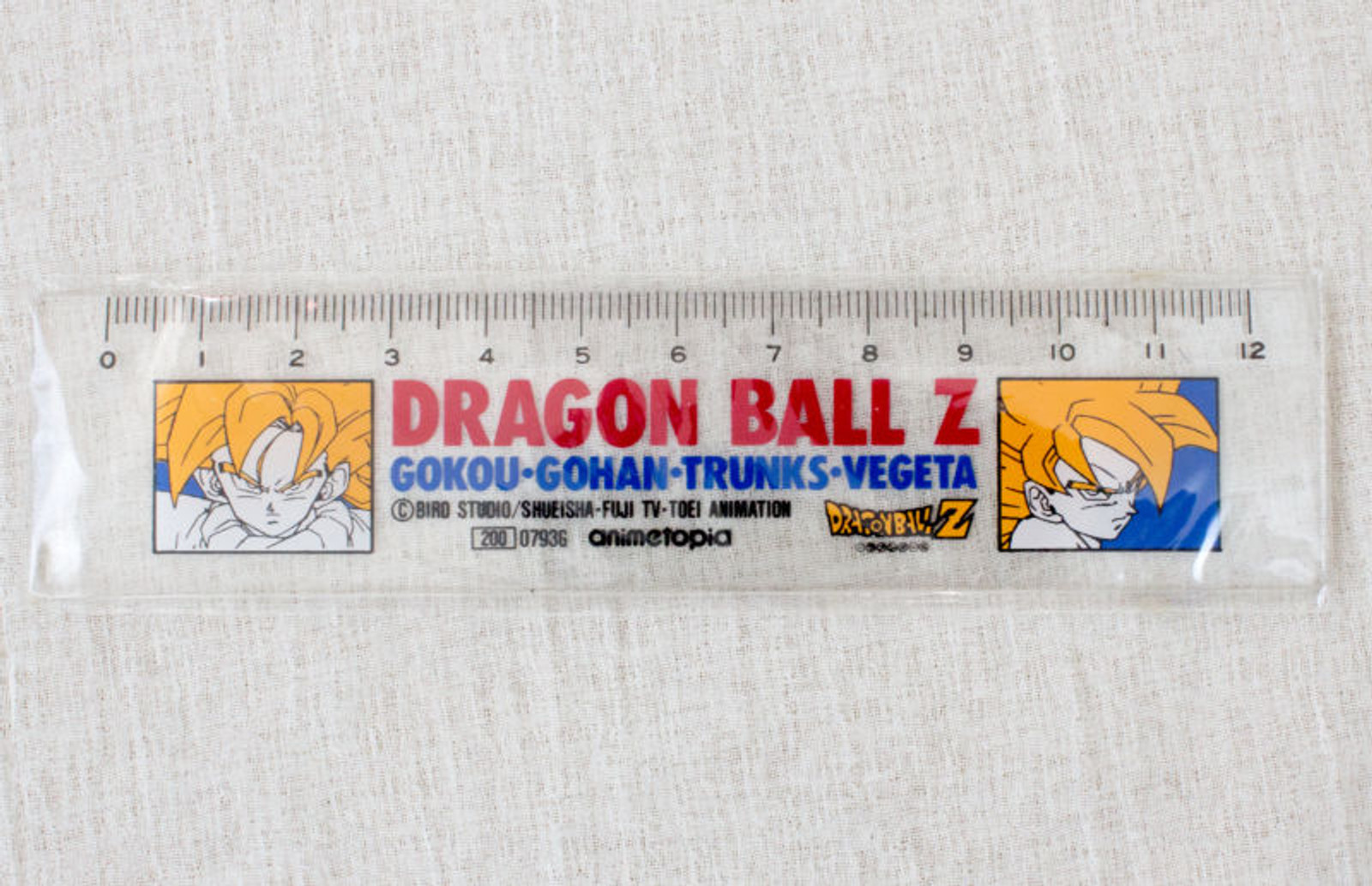 Dragon Ball Z Ruler + Memo Showa Note JAPAN ANIME MANGA