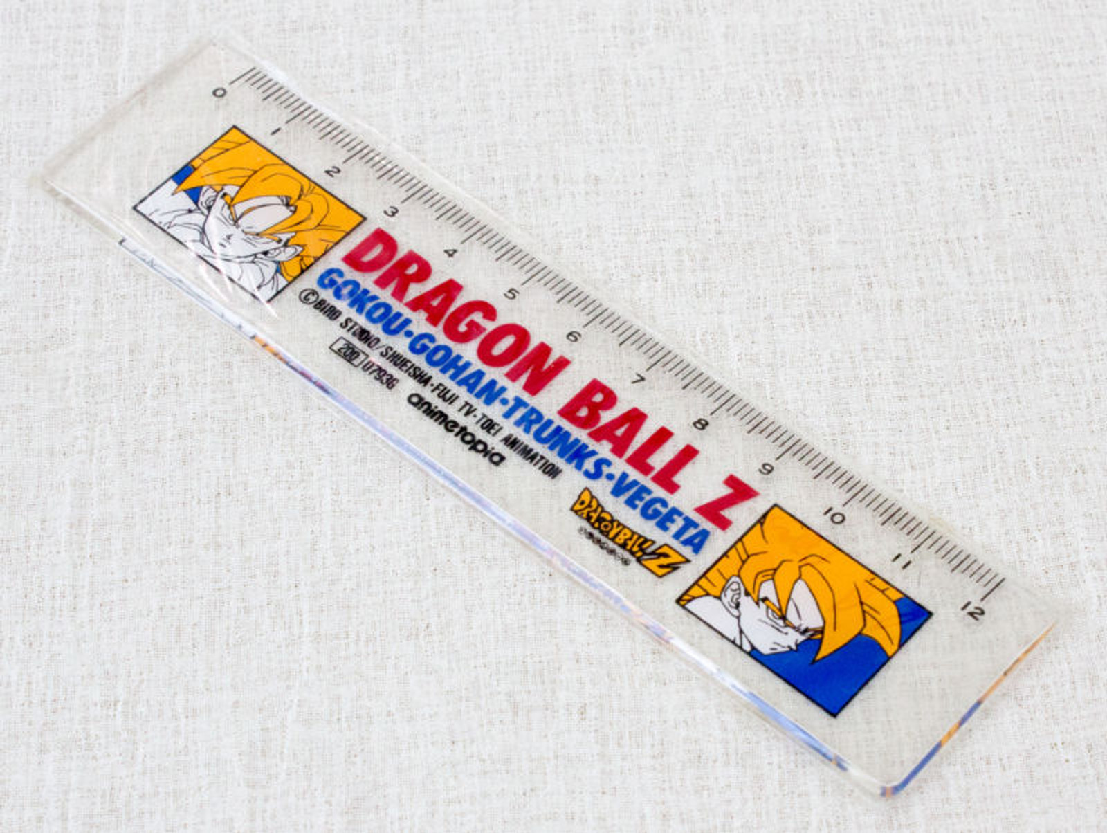 Dragon Ball Z Ruler + Memo Showa Note JAPAN ANIME MANGA