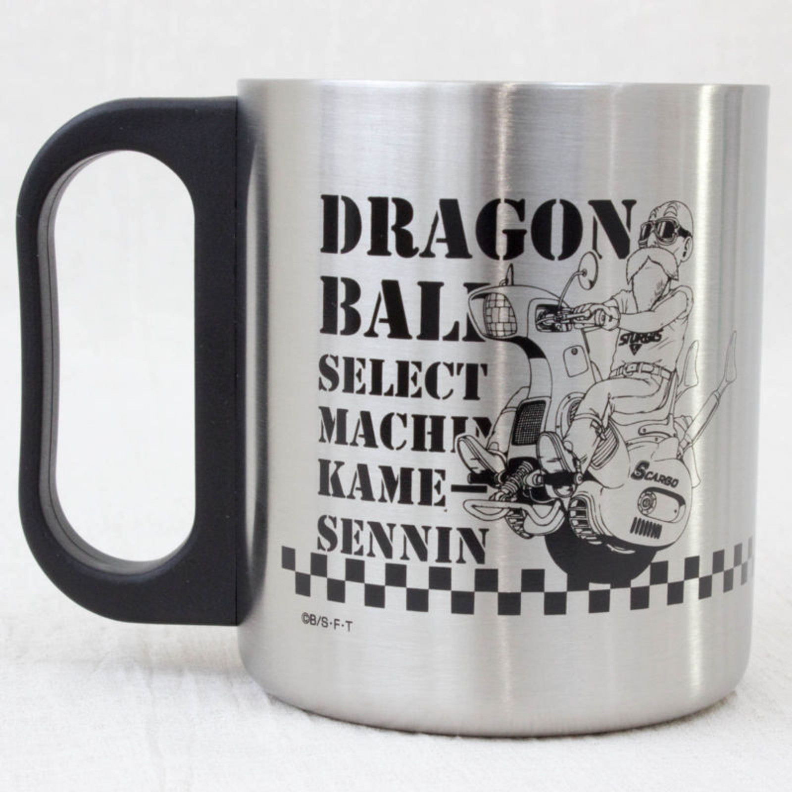 Dragon Ball Z Stainless Mug Kame-sennin on Machine Banpresto JAPAN ANIME MANGA