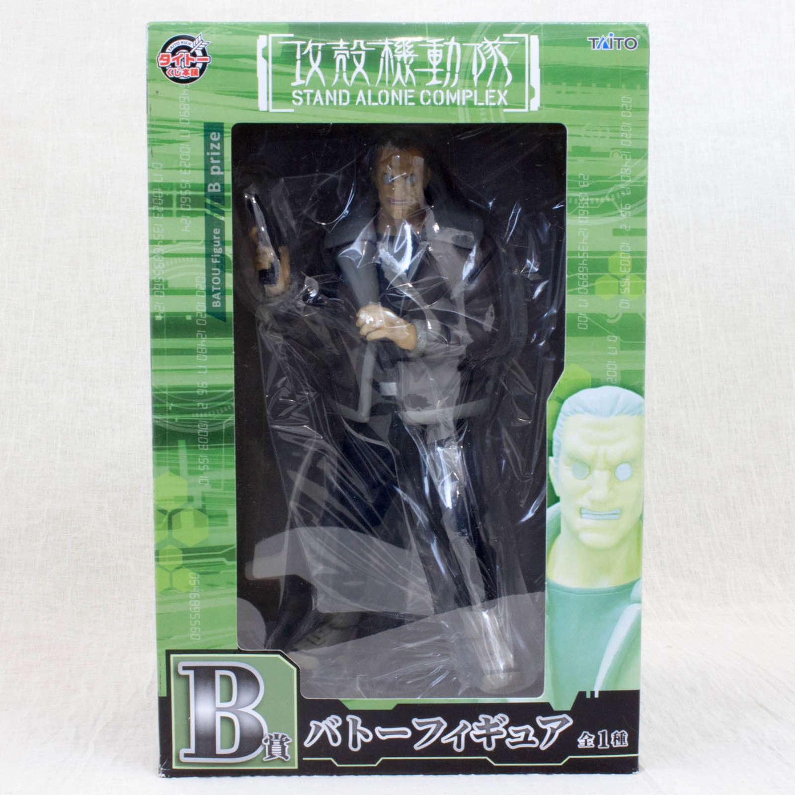 Ghost in the Shell Stand Alone Complex Batou Figure Taito JAPAN ANIME MANGA