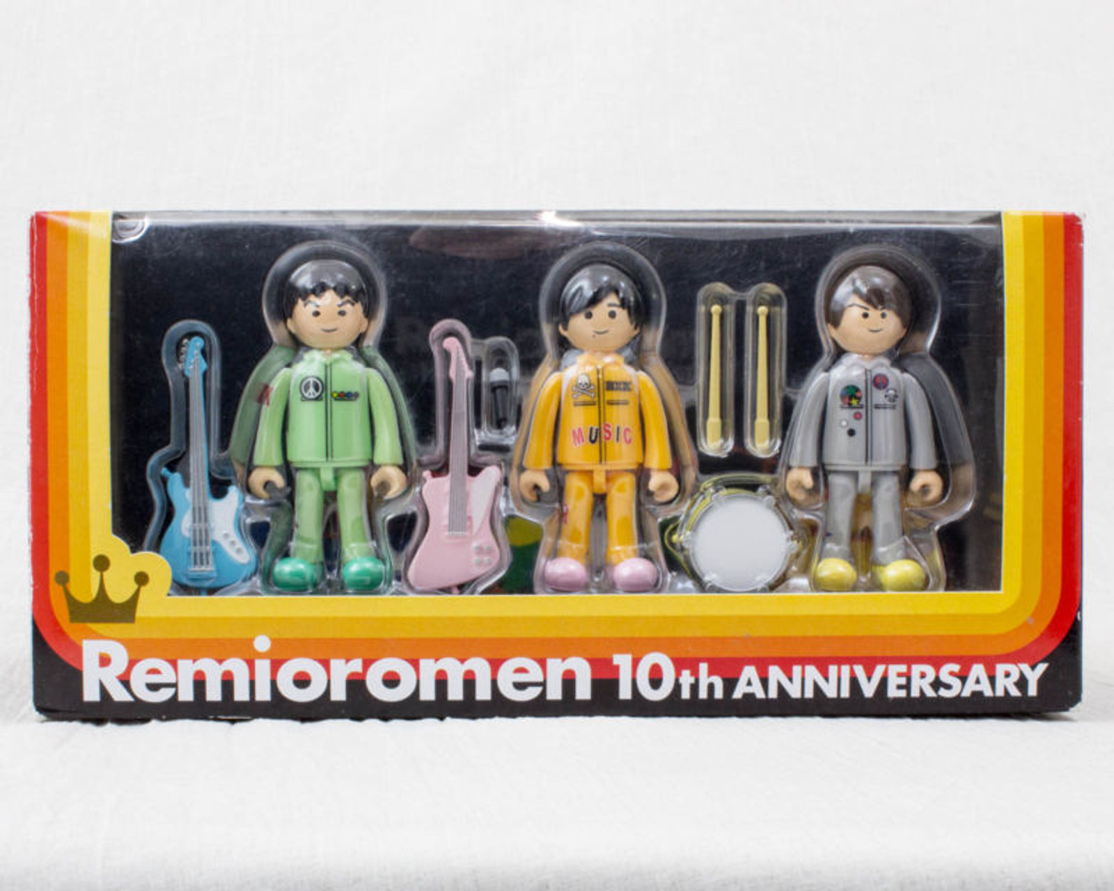 RARE! REMIOROMEN 10th Anniversary Member Figure Set JAPAN J-POP