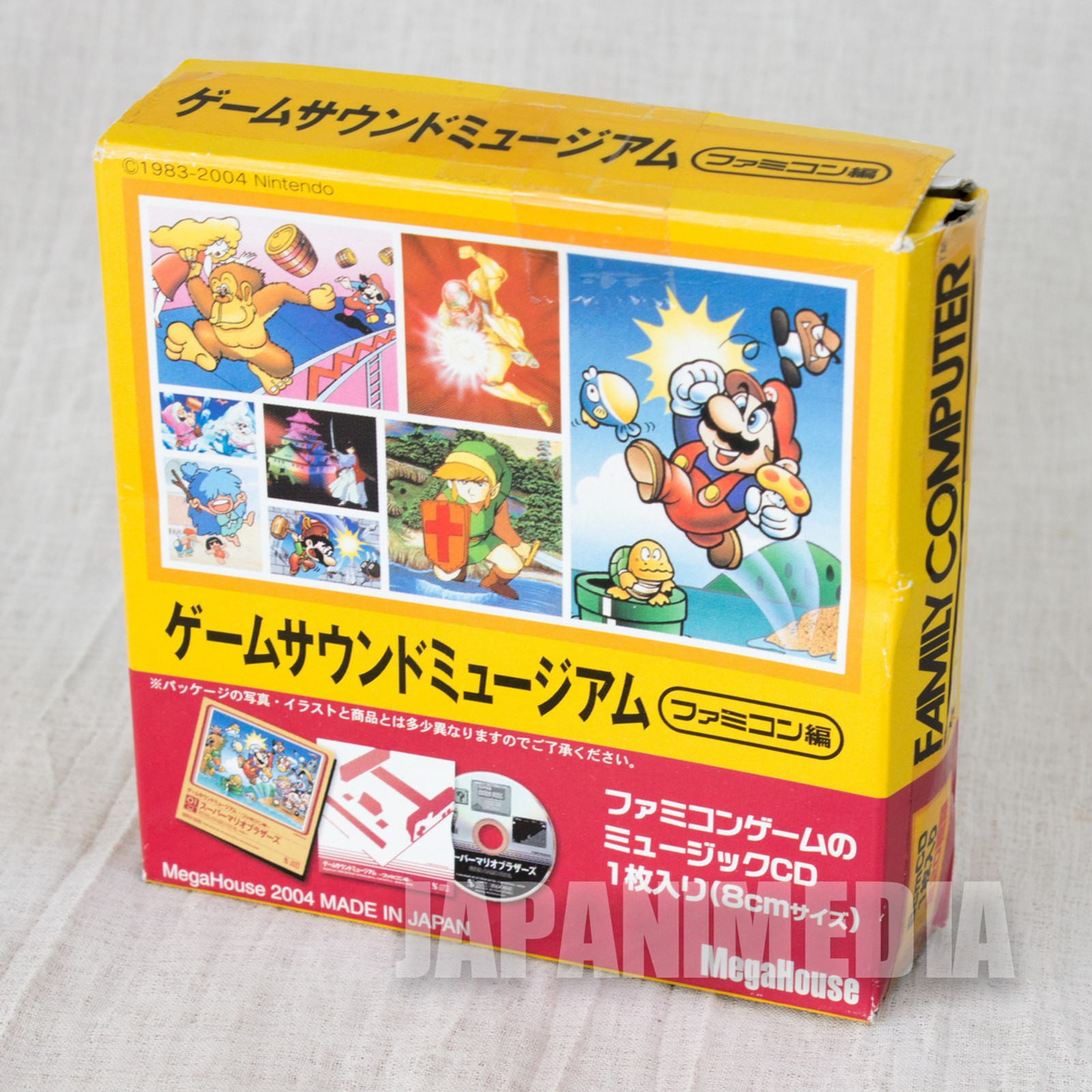 Sports Series Tennis Golf Game Sound Museum Nintendo Music 8cm CD JAPAN FAMICOM