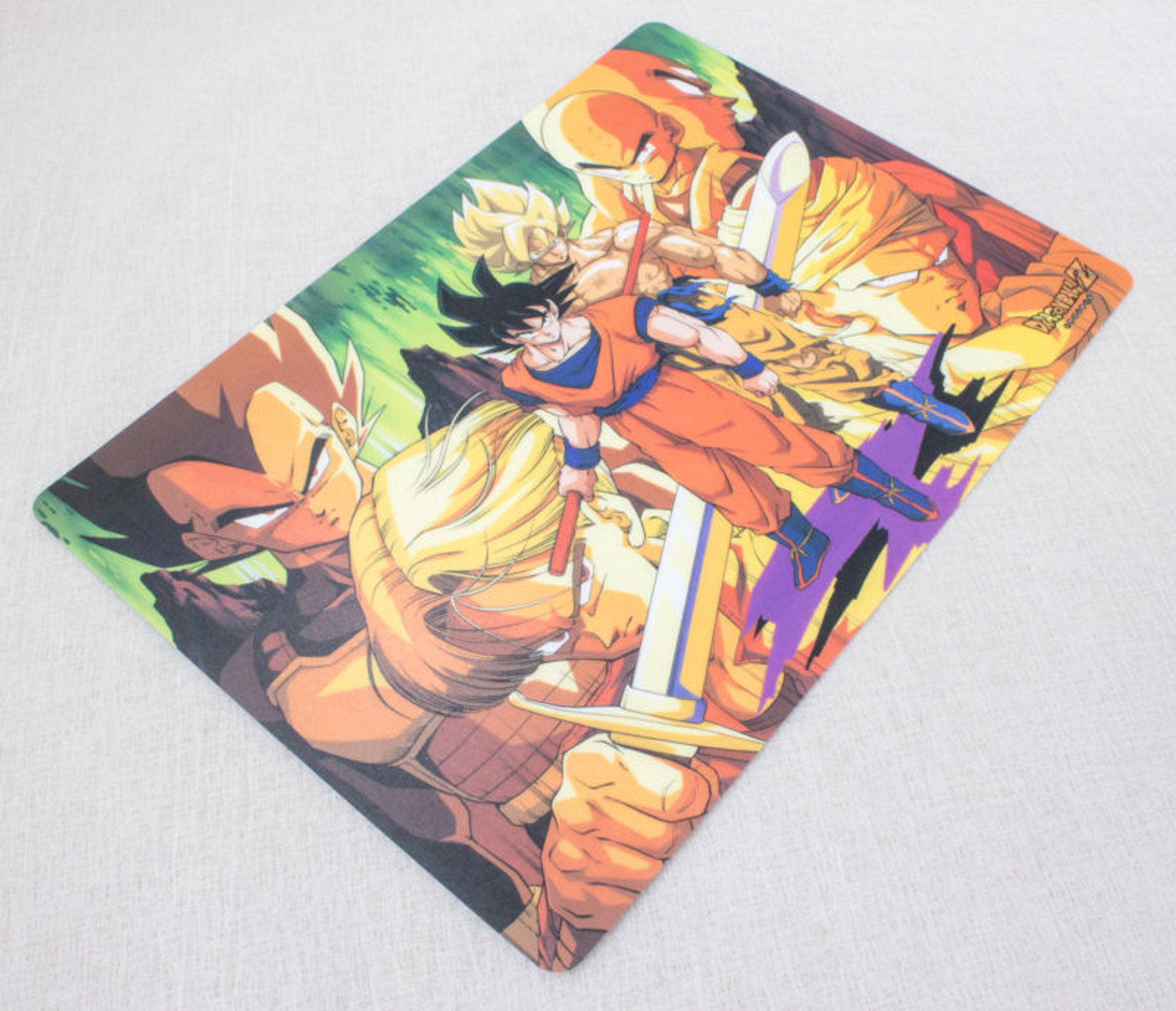 Dragon Ball Z Plastic Pencil Board Pad Shitajiki Gokou Vegeta Trunks JAPAN