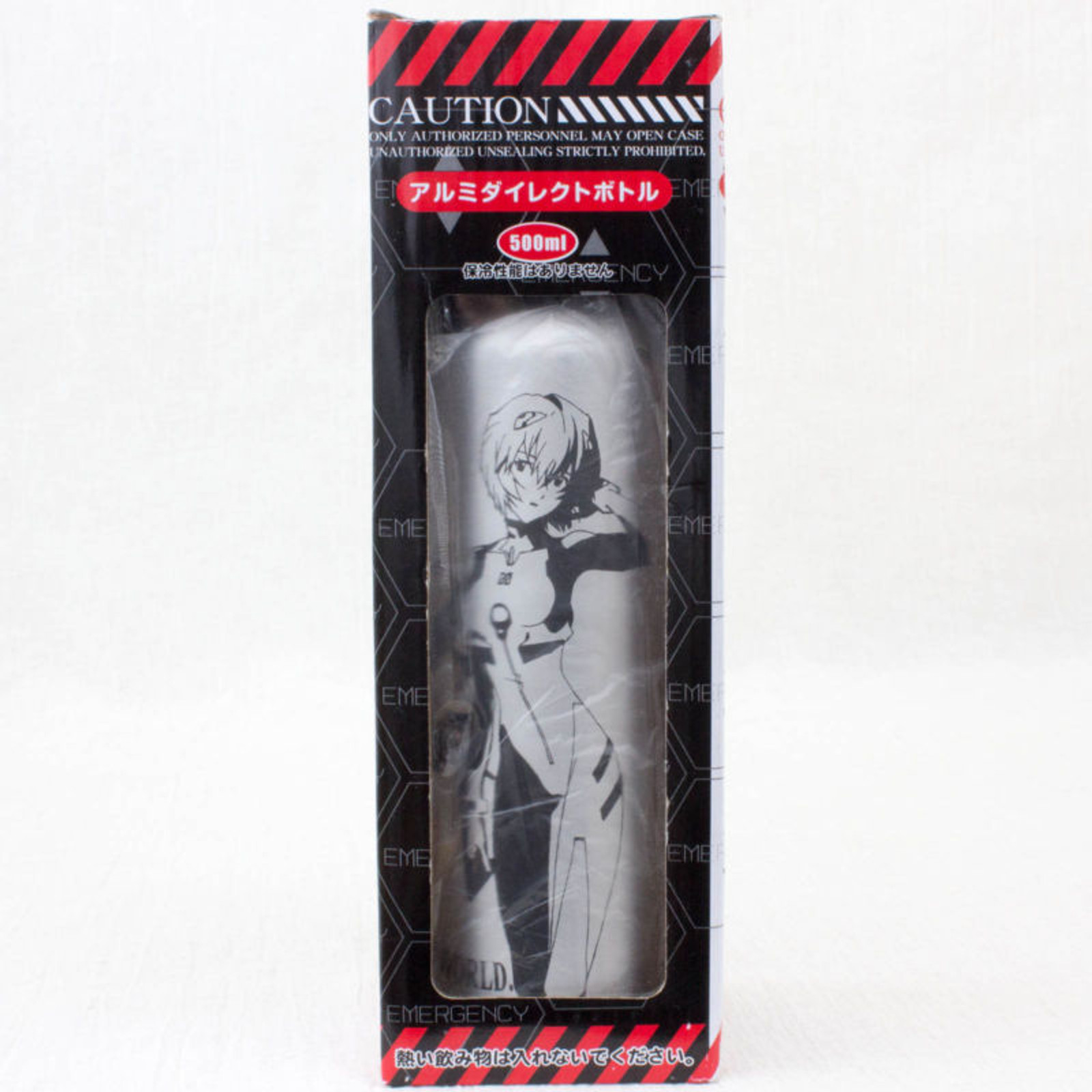 Evangelion Rei Ayanami Aluminum Water Bottle 500ml JAPAN ANIME MANGA