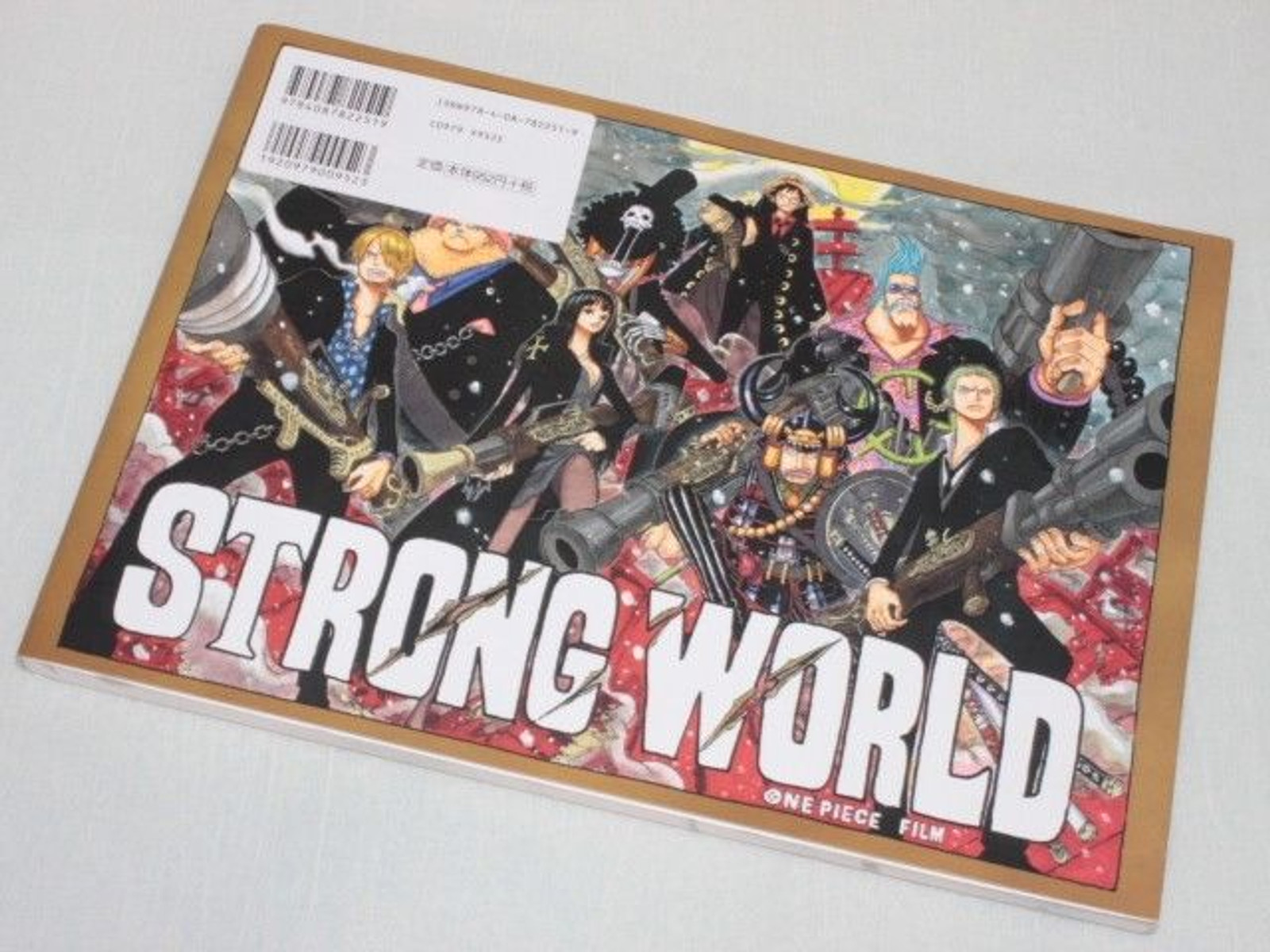 ONE PIECE -Strong World- Film Original Sketches Character Setting Art Book JAPAN