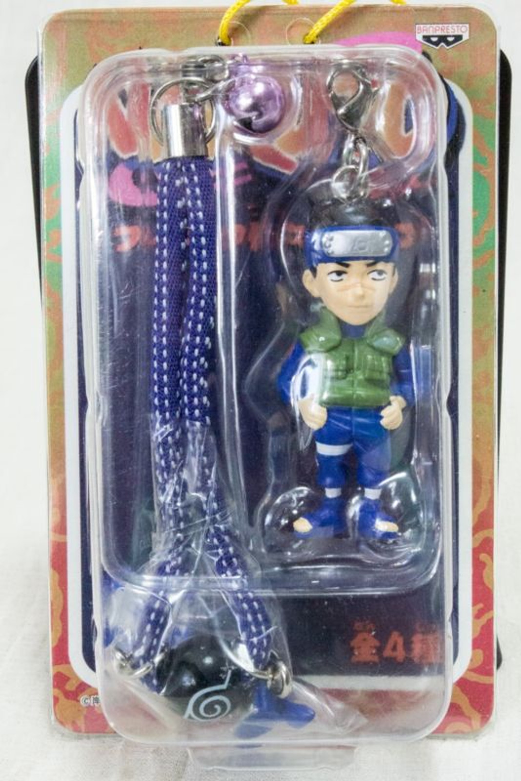 NARUTO Iruka Umino Figure mobile Strap JAPAN ANIME MANGA