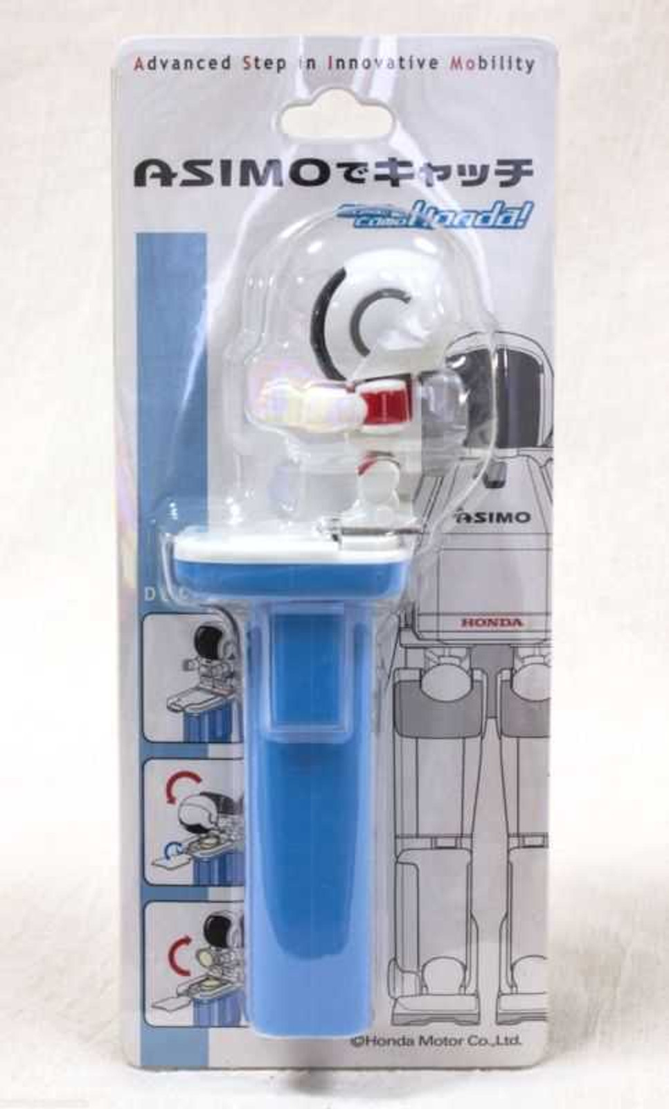 HONDA Asimo Red PEZ type Tablet Cacth Figure Robot Android BANDAI JAPAN Japanimedia Store
