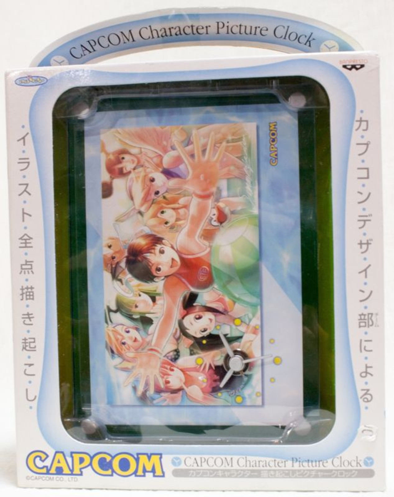 Capcom Character Picture Clock Causing draw Illustration JAPAN ANIME GAME