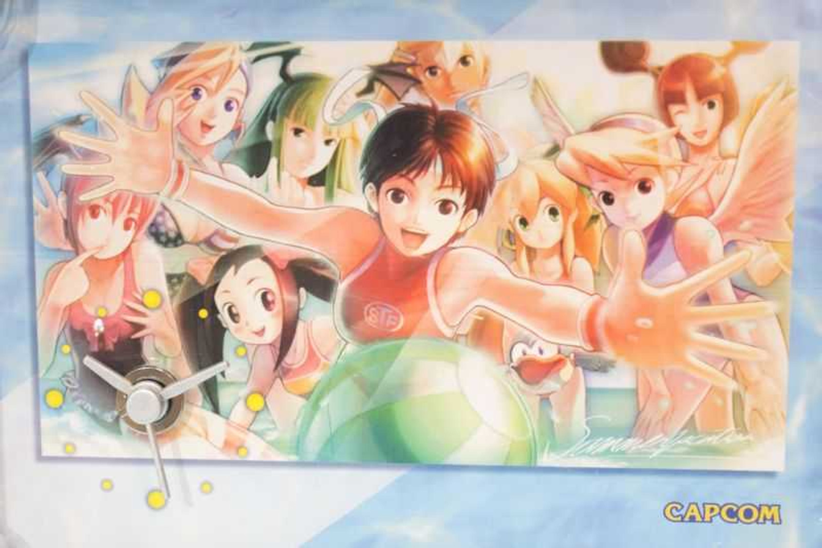 Capcom Character Picture Clock Causing draw Illustration JAPAN GAME Japanimedia Store 2
