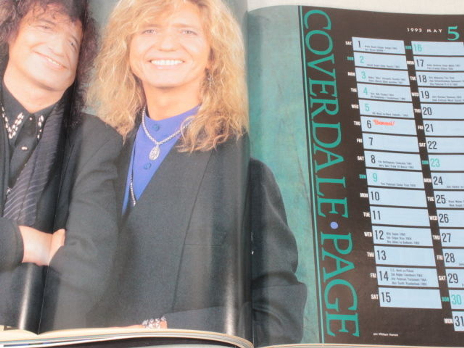 1993/05 BURRN! Japan Rock Magazine AEROSMITH/DEF LEPPARD/BON JOVI/ARCADE