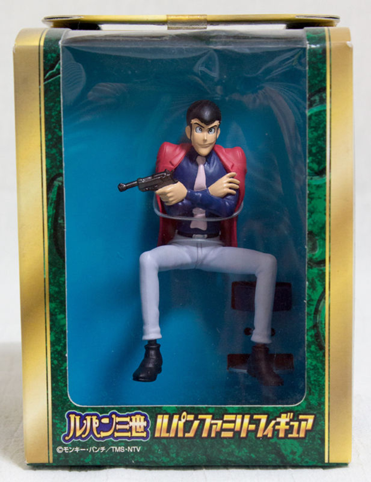 Lupin the Third (3rd) Lupin Family Figure On The Chair Banpresto JAPAN ANIME