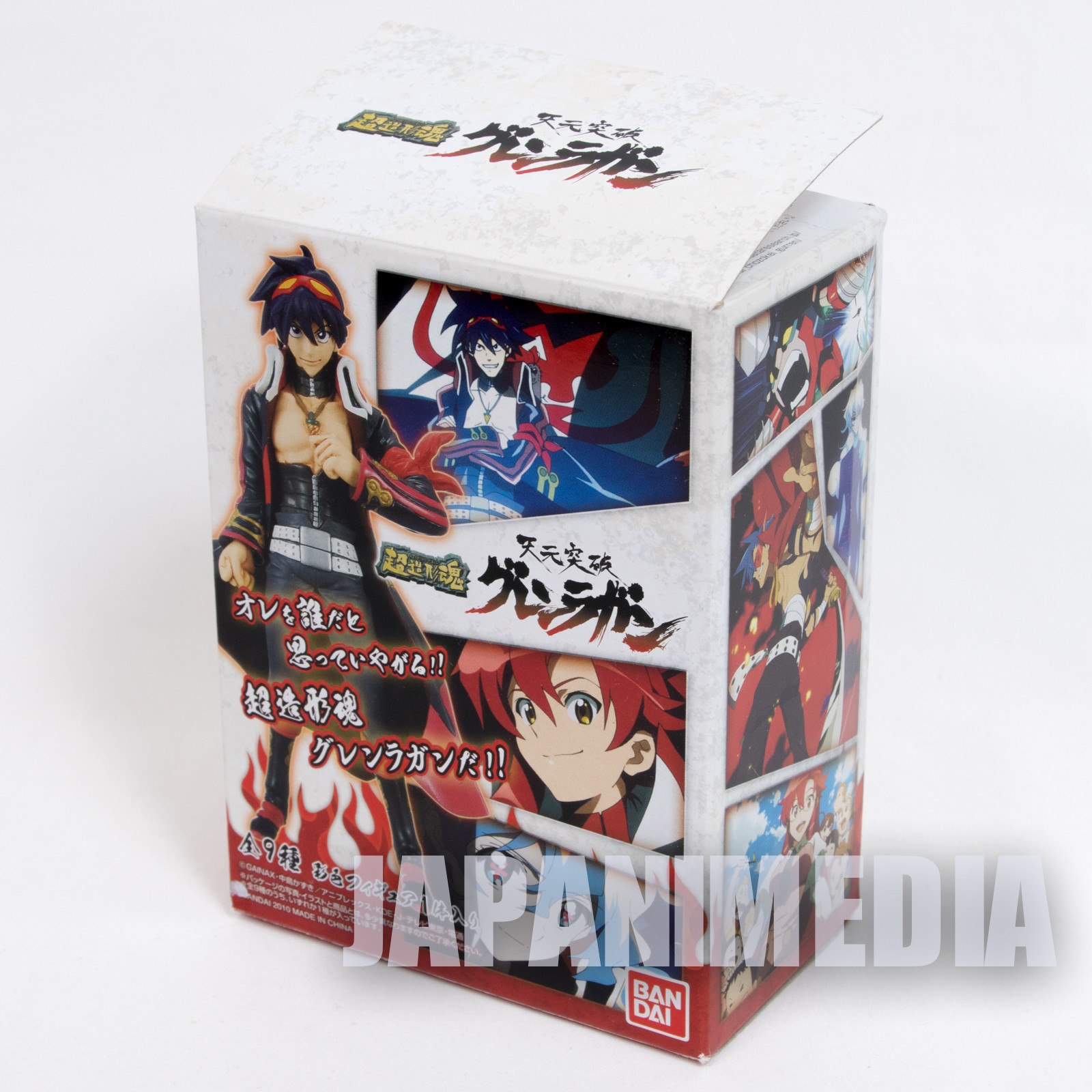 Gurren Lagann LAGANN Super Modeling Soul Figure Metalic ver. Bandai JAPAN ANIME