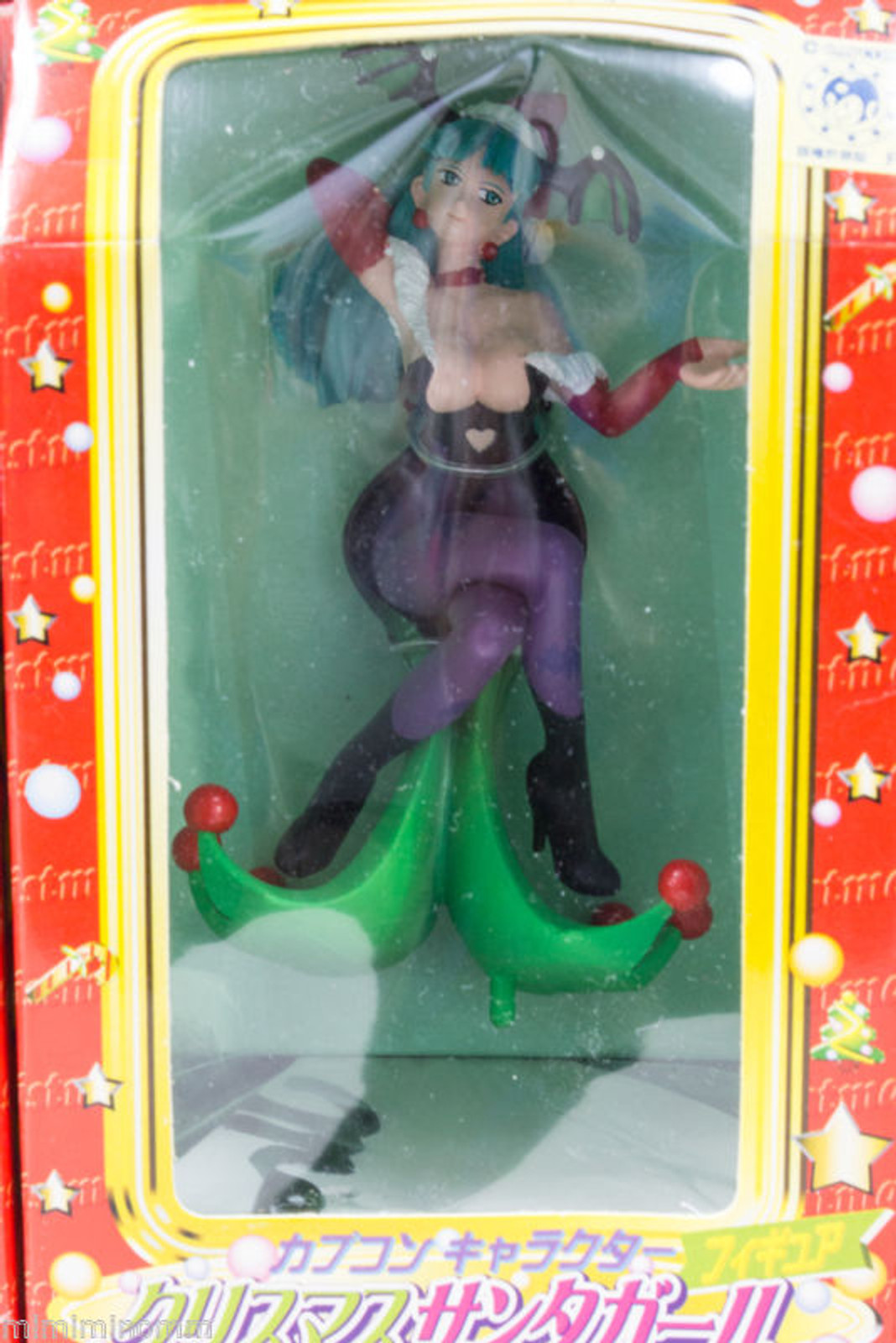 [Set of 4] Street Fighter & Darkstalkers Capcom Christmas Santa Copsplay Figure [Chun-Li / Cammy / Morrigan / Lilith] JAPAN GAME