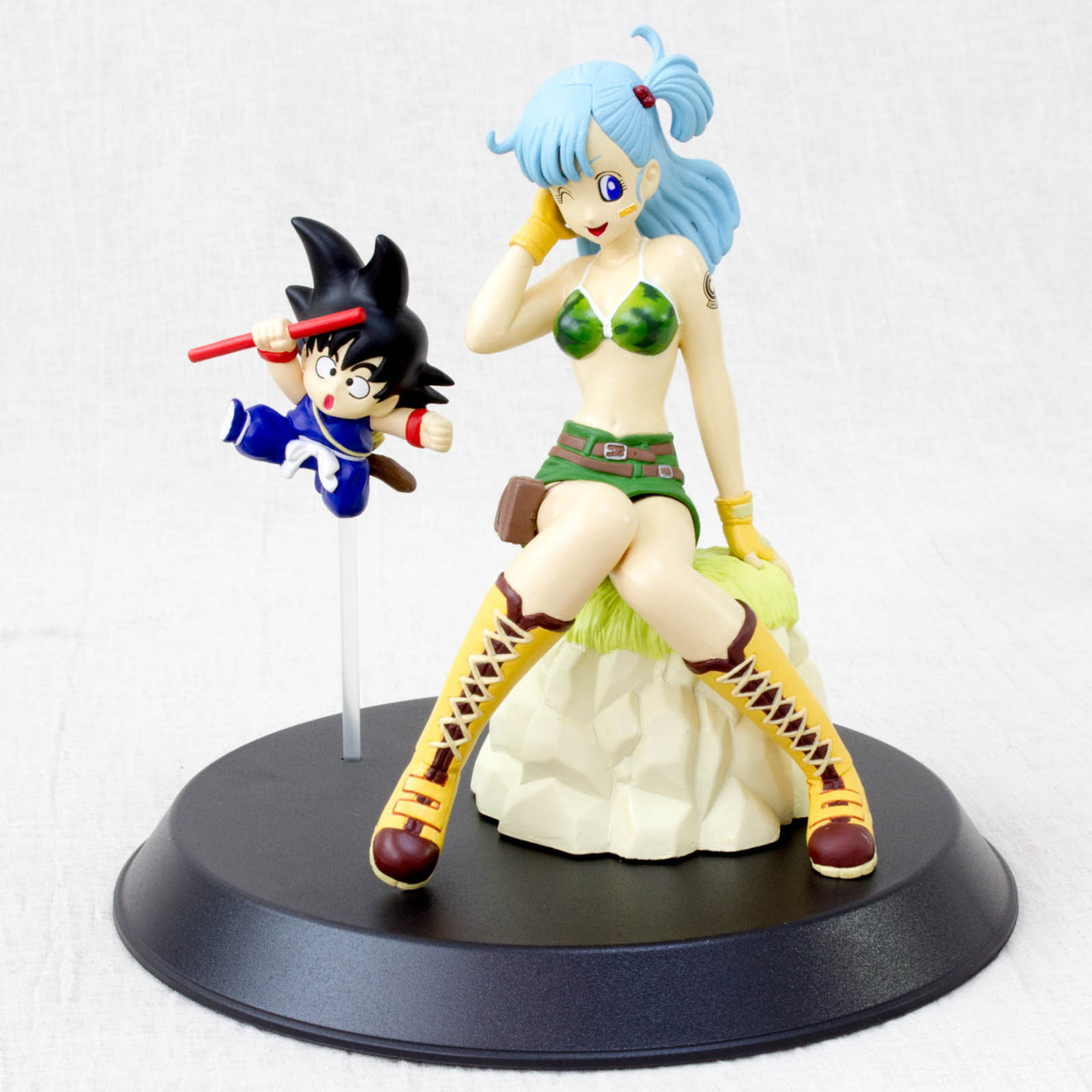 Dragon Ball DX Girls Figure Bulma & Gokou Banpresto JAPAN ANIME MANGA JUMP