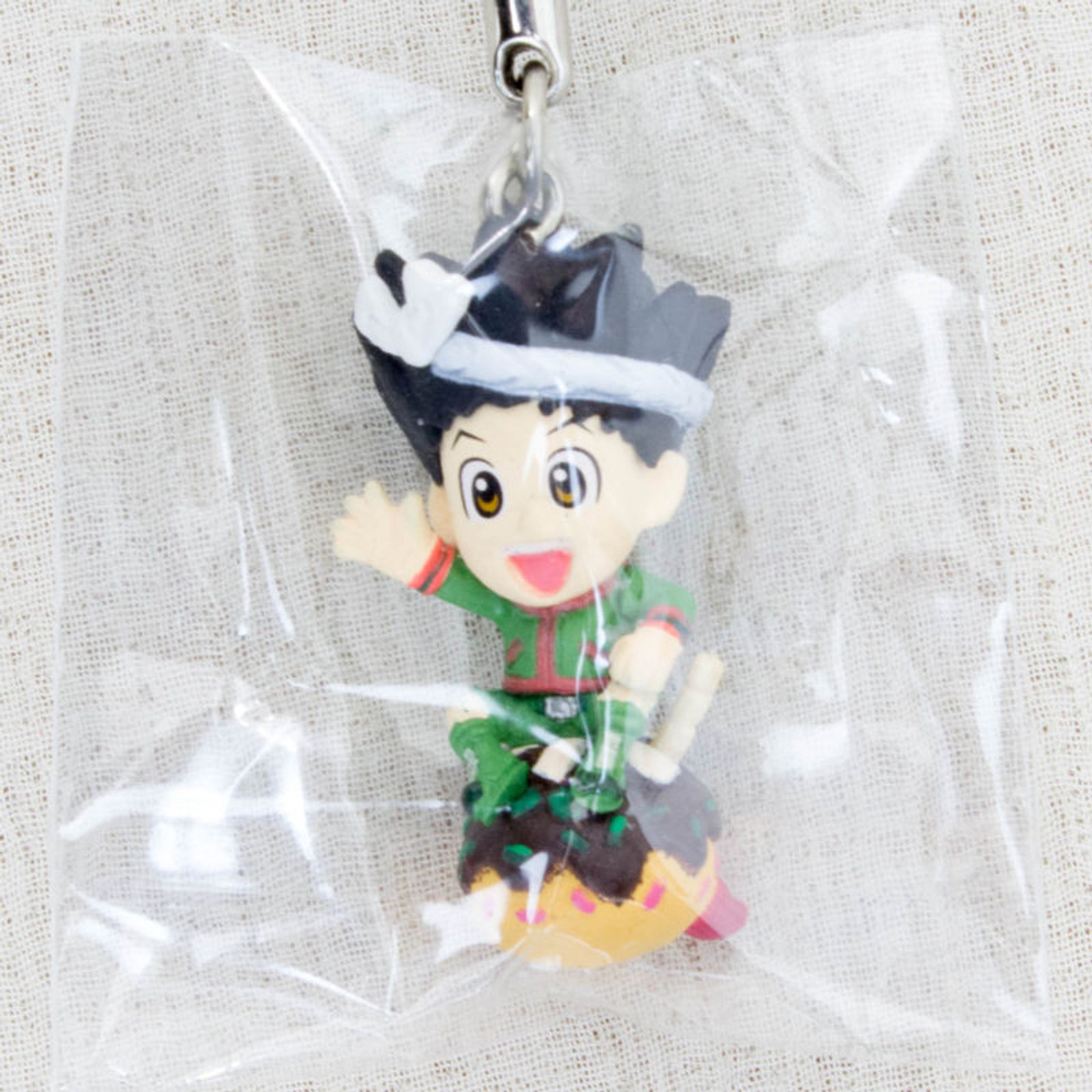 HUNTER x HUNTER Gon Freecss Figure Mobile Strap Takoyaki Ver. JAPAN ANIME MANGA