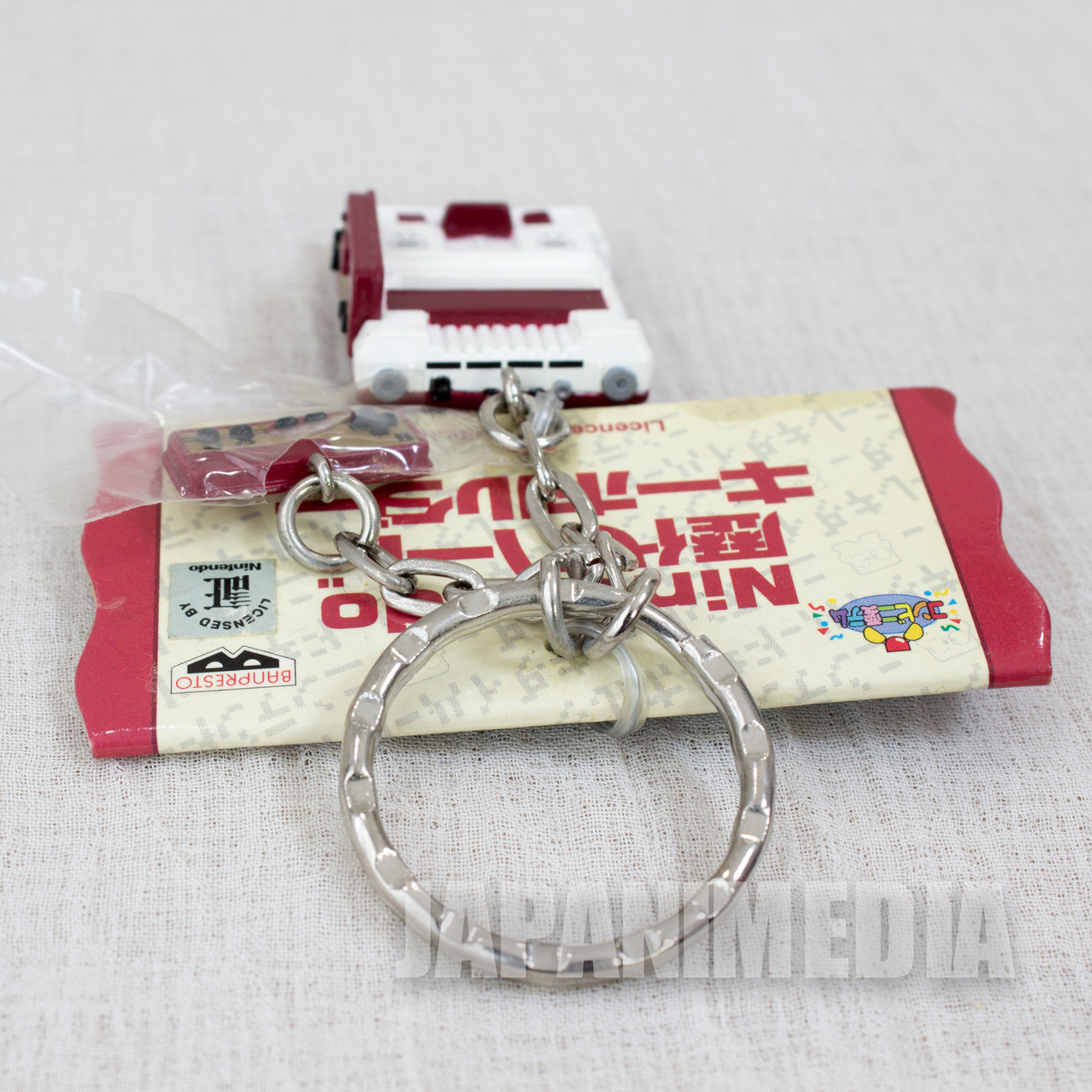 Nintendo Game Console History Miniature Figure Key Chain Famicom NES JAPAN