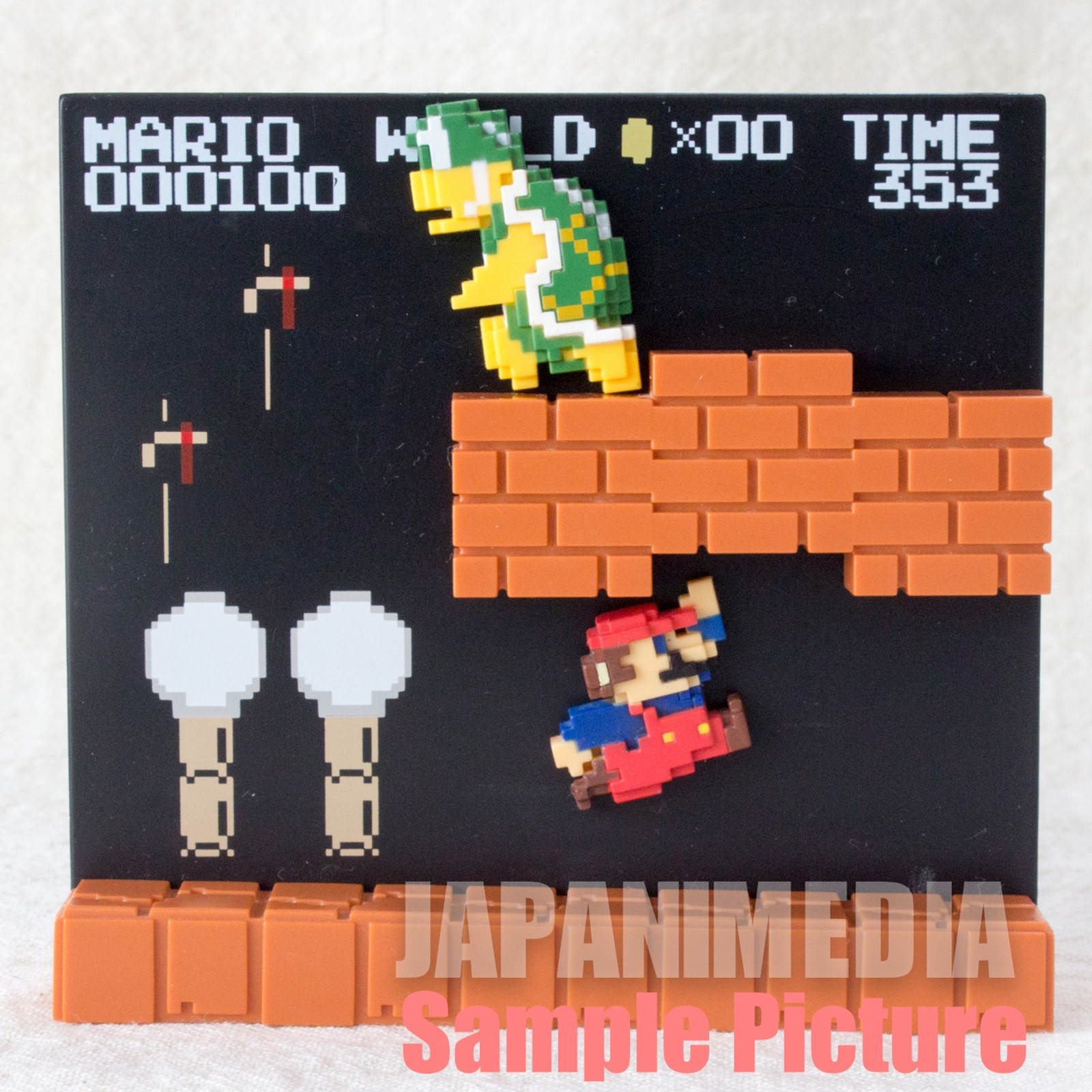 Super Mario Bros. Stage Figure 4-1 Nintendo Dotgraphics / JAPAN NES FAMICOM