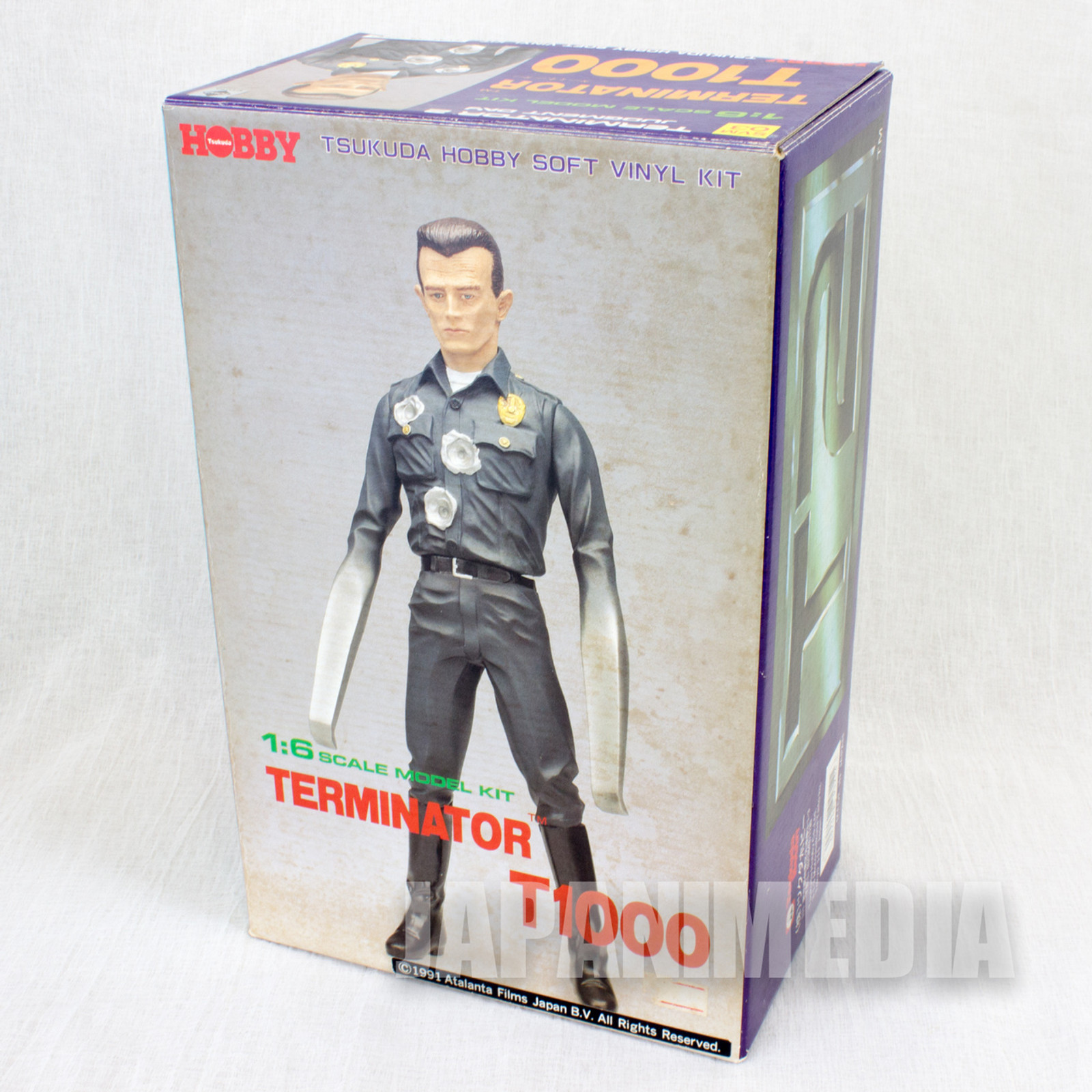 Terminator T1000 1/6 Scale Soft Vinyl Model Kit Tsukuda Hobby JAPAN