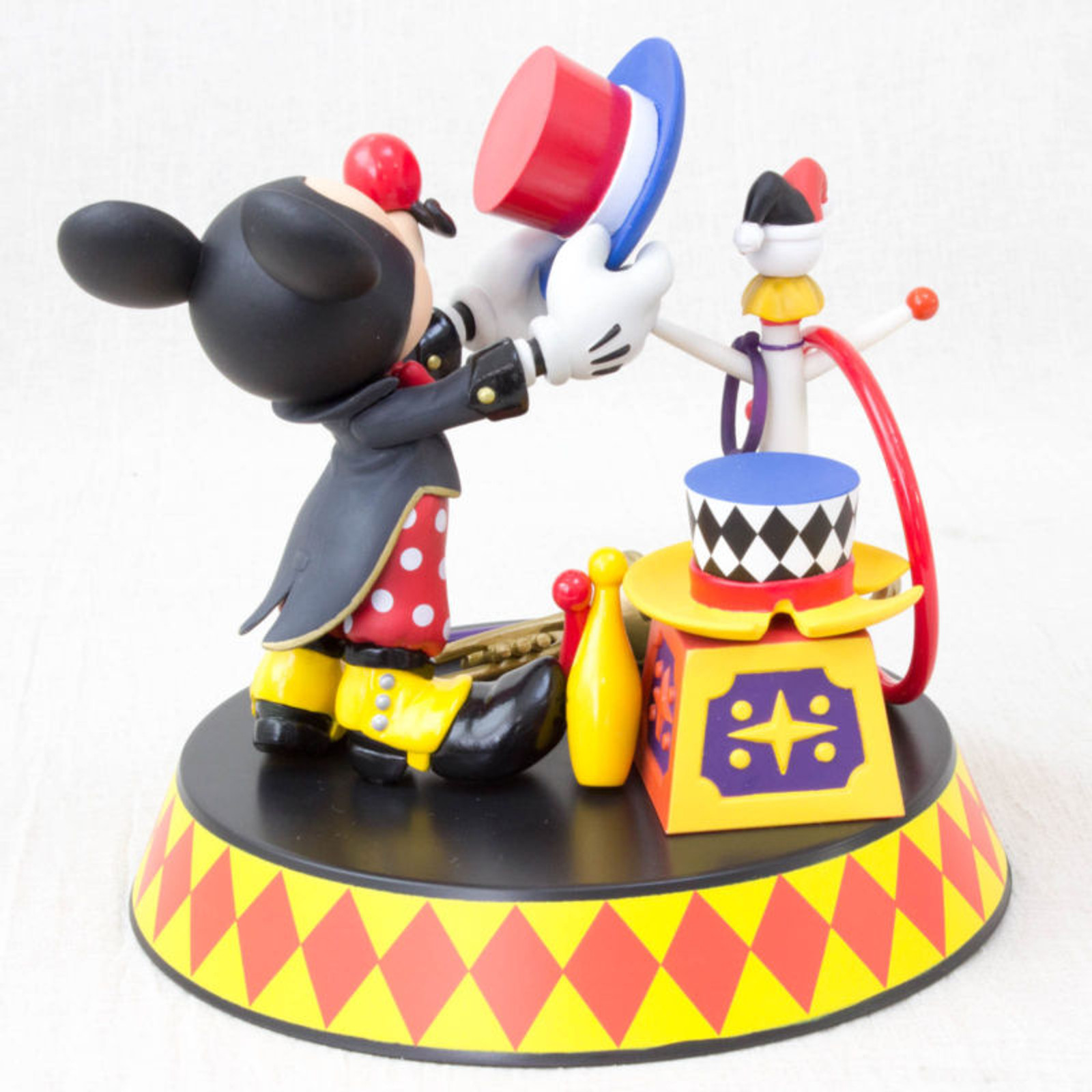 Disney Mickey Mouse Accessories Stand Figure Halloween Circus Banpresto JAPAN