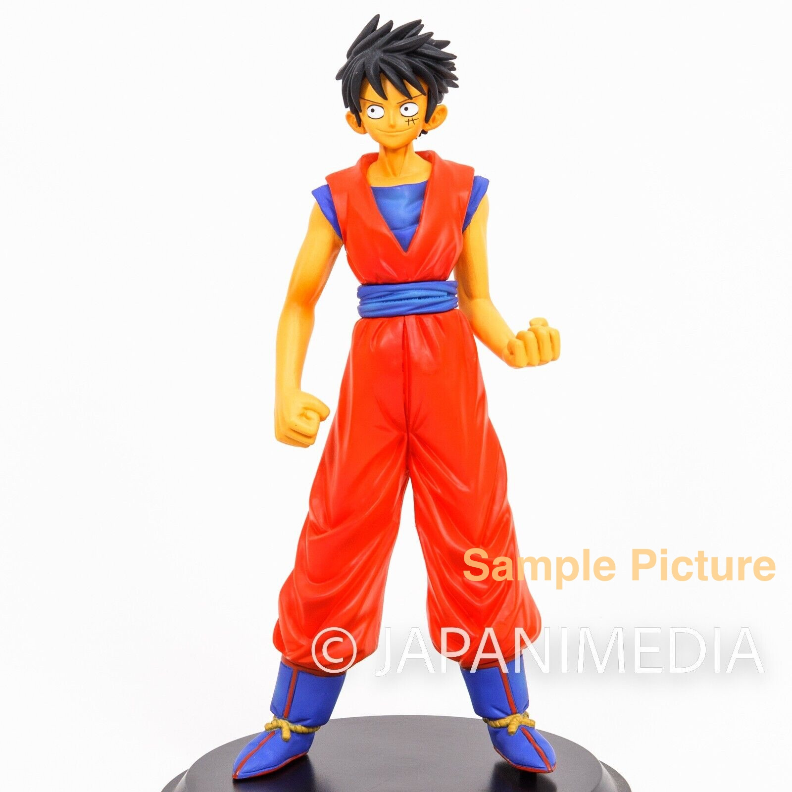 Dragon Ball Z x ONE PIECE Luffy 40th Anniversary DX Figure 