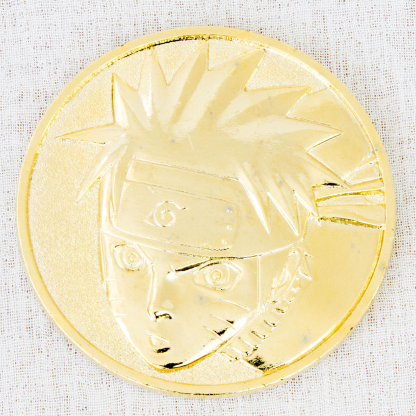 NARUTO Shippuden Kizuna Movie 2008 Medal Naruto & Sasuke JAPAN ANIME MANGA