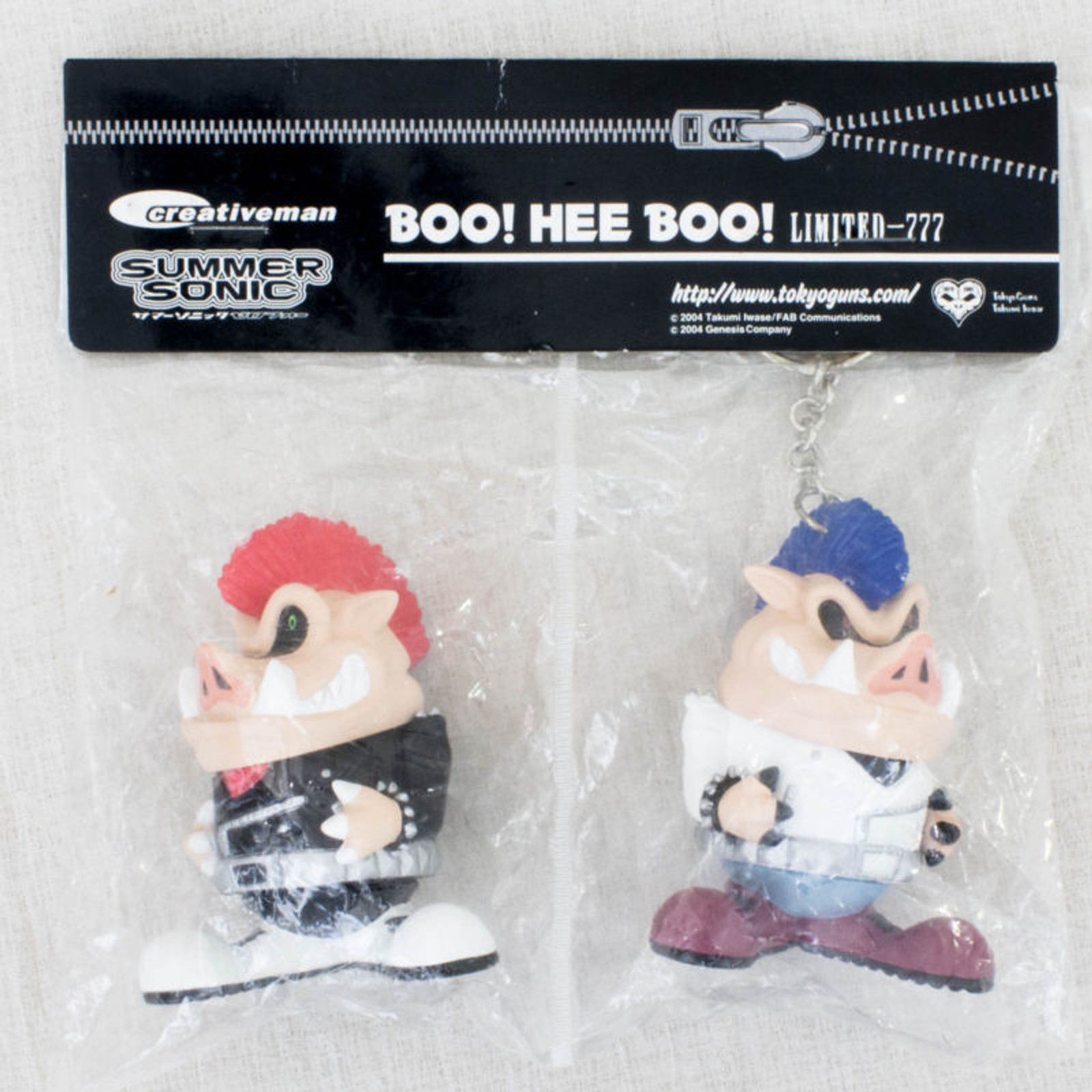 TokyoGuns Boo! Hee! Boo! Figure Sumer Sonic Limited-777 JAPAN PUNK CREATIVEMAN