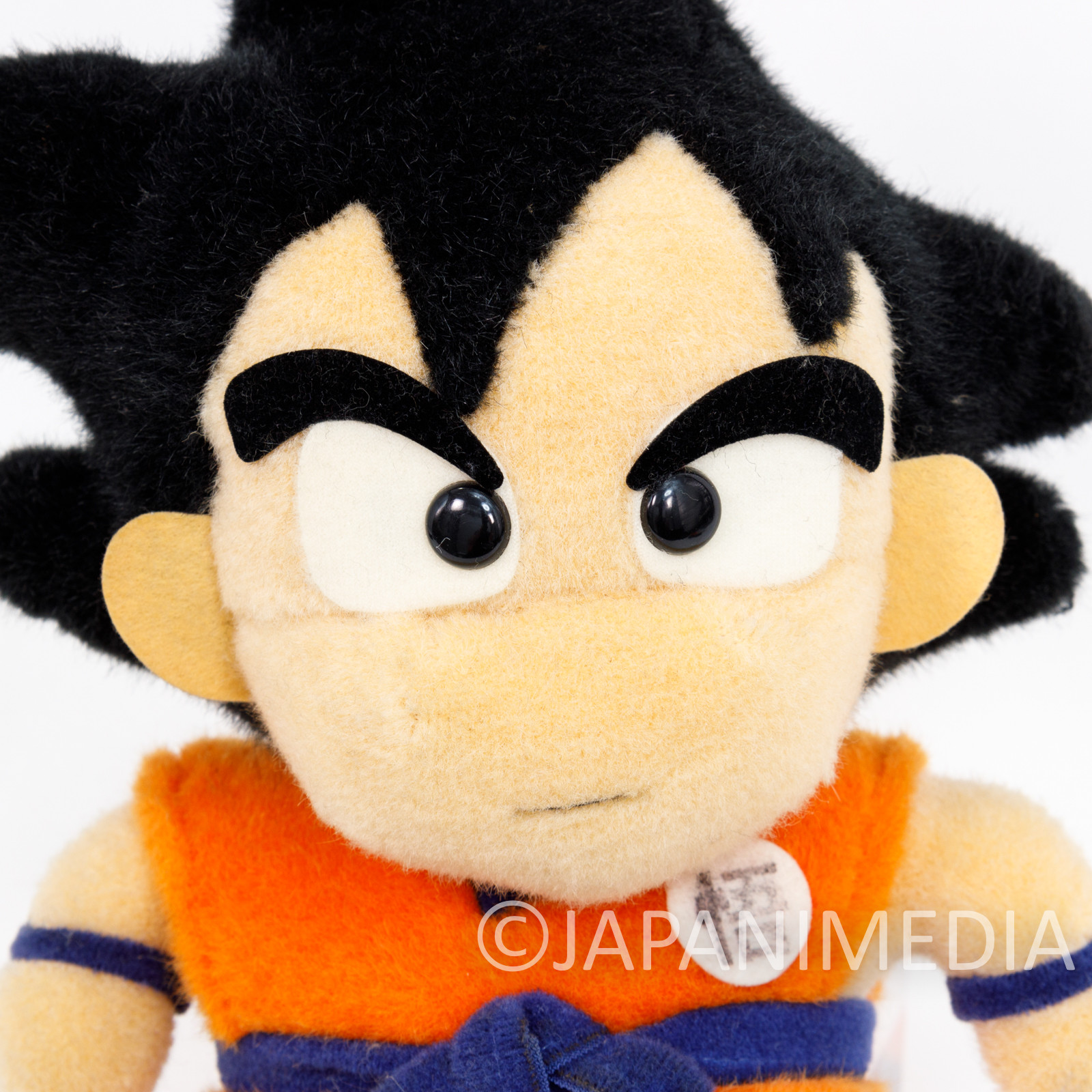 Retro RARE! Dragon Ball Kids 10" Plush Doll Son Gokou BANDAI JAPAN ANIME MANGA