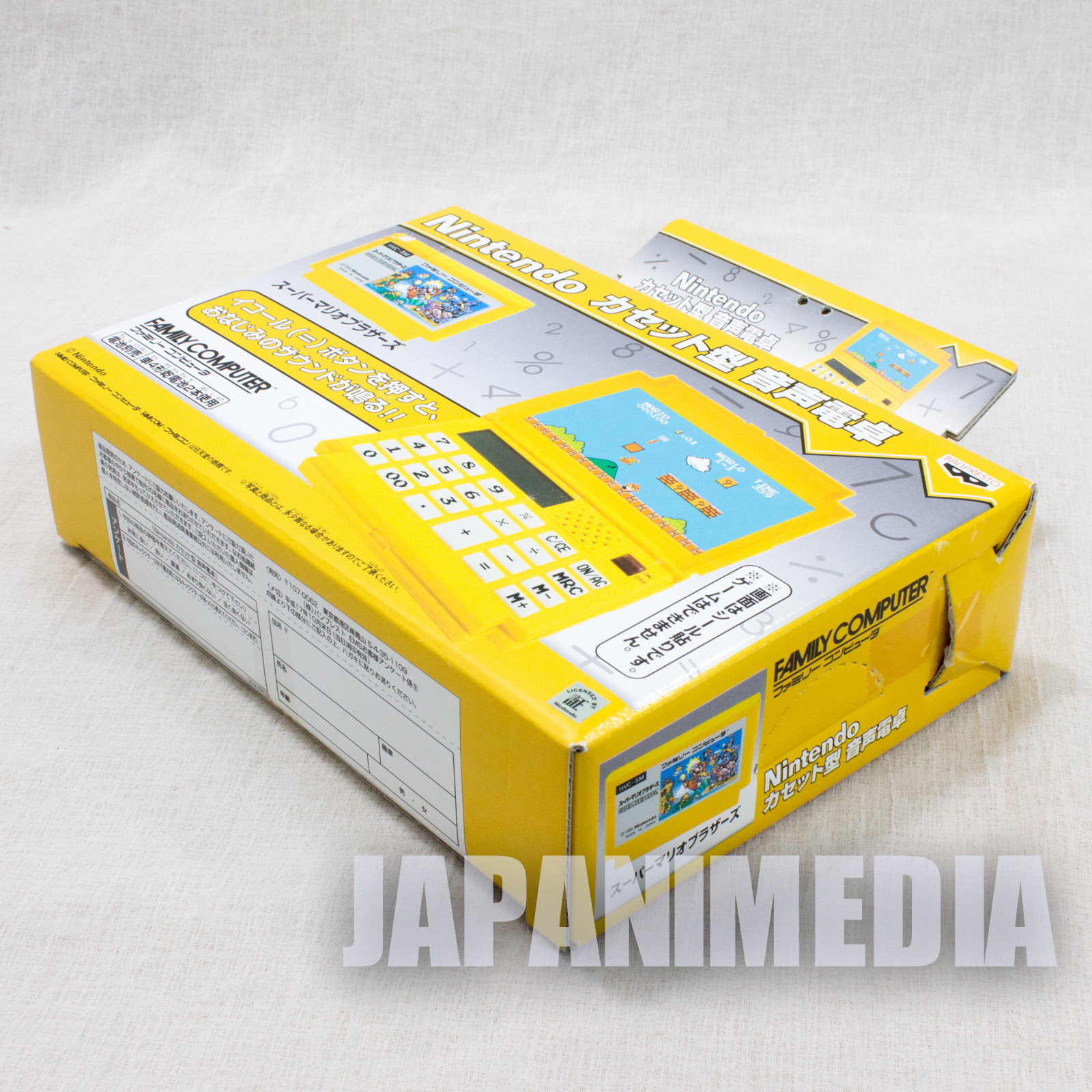 Nintendo NES Famicom Type Sound Calculator Super Mario Brothers JAPAN GAME