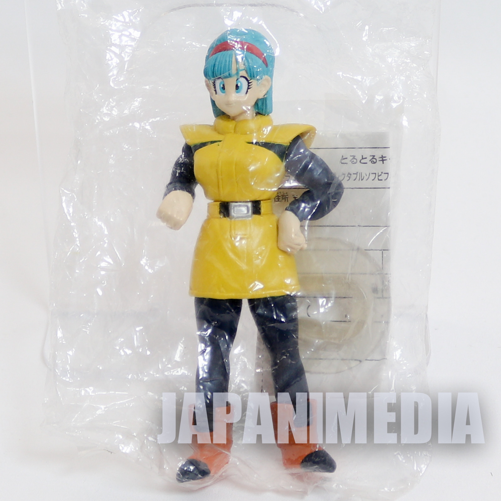 Dragon Ball Z Bulma Collectible Sofubi Figure 2 Banpresto JAPAN ANIME