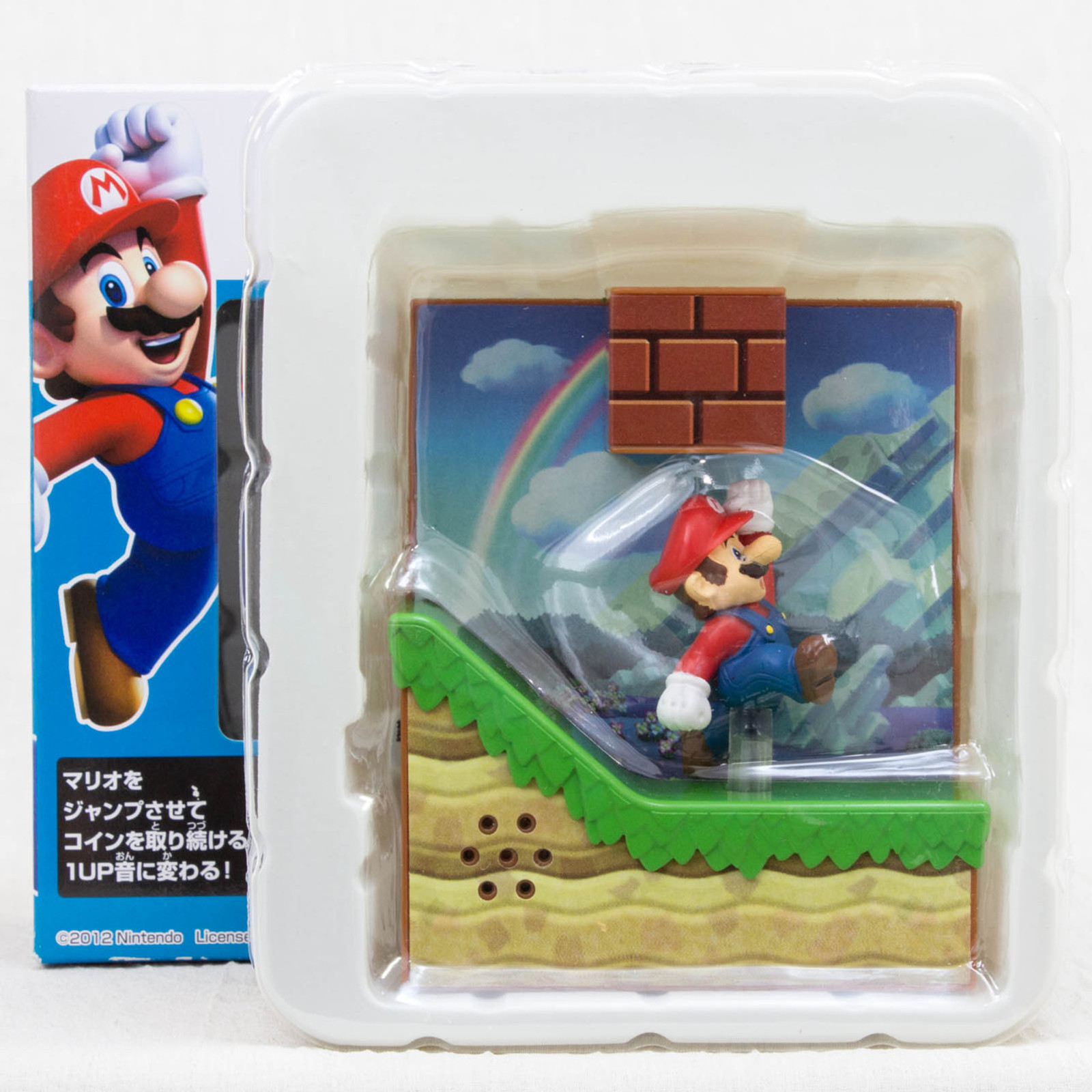 Super Mario Bros.U 10 Coin Block Sound Figure JAPAN GAME NES