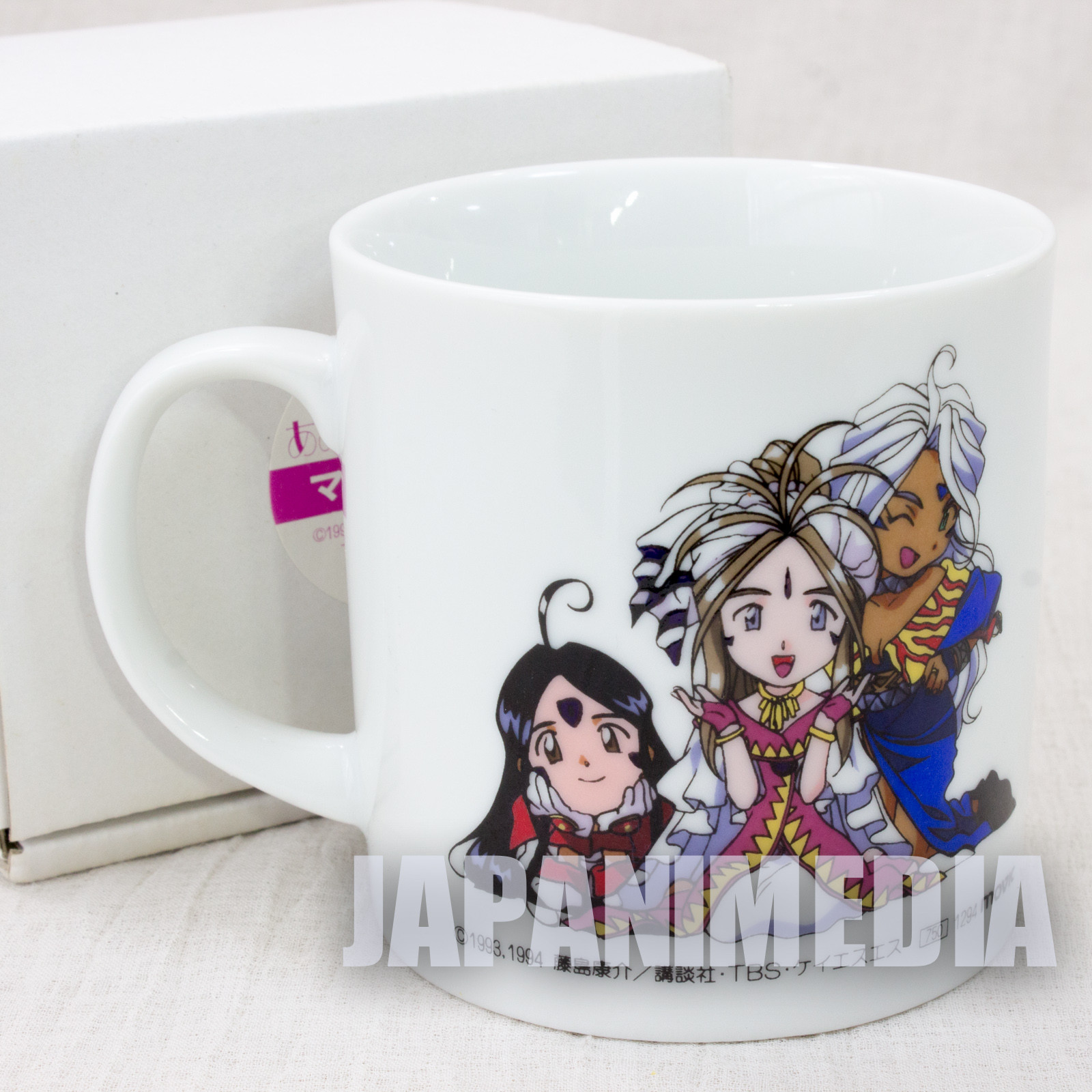 Ah! My Goddess Mug Belldandy Urd Skuld Movic JAPAN ANIME MANGA