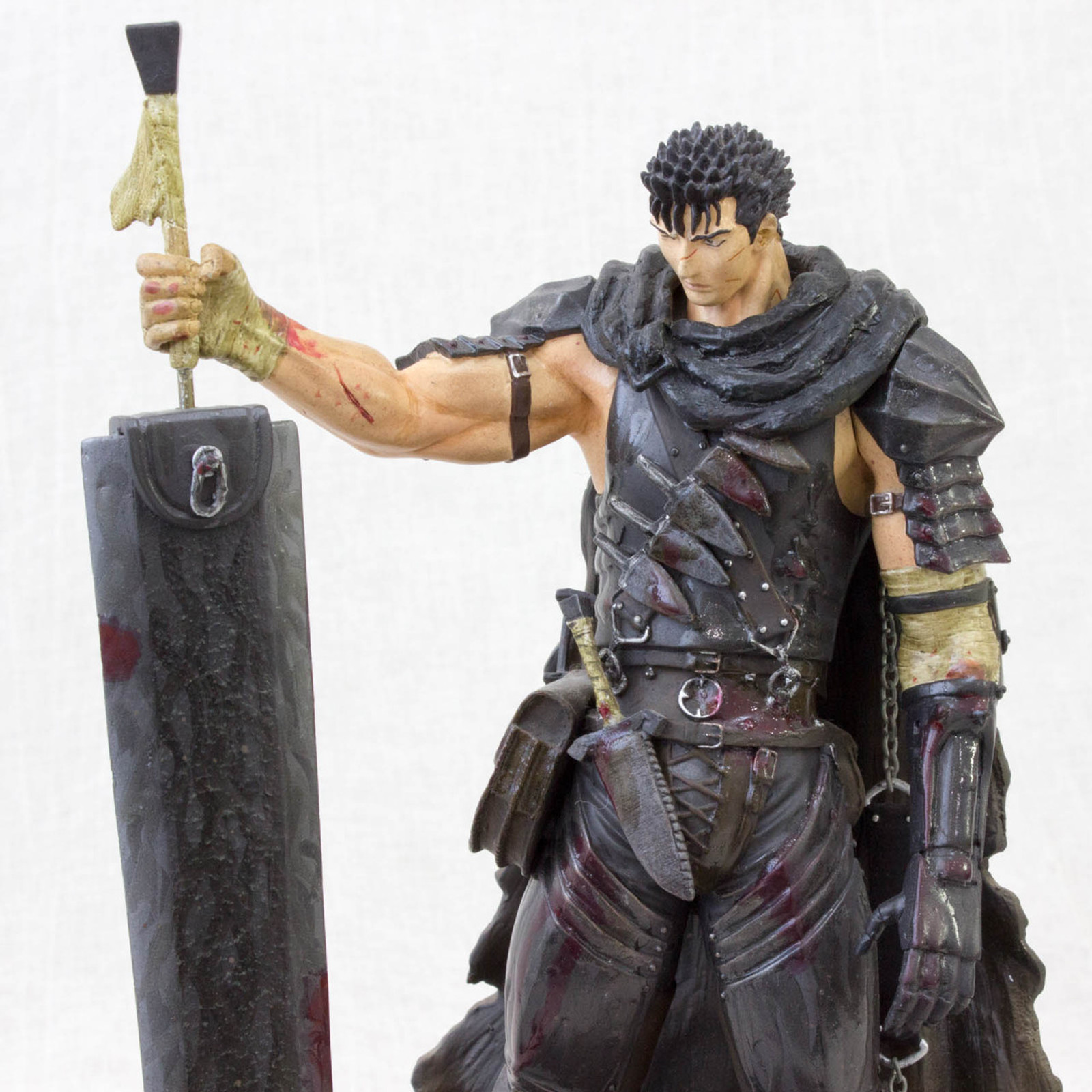 Berserk Guts Black Swordsman MAGUN Blood Splash Ver. Figure Art of War JAPAN