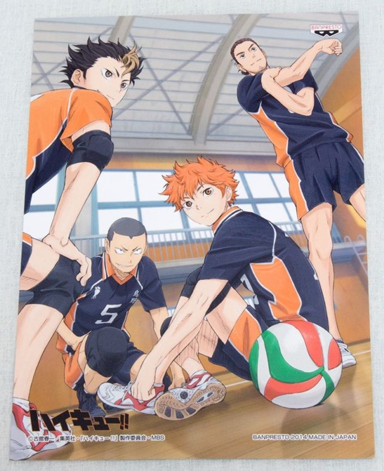 Haikyu!! Promotion goods; Limited Sticker + episode.01 booklet + Bookmark JAPAN