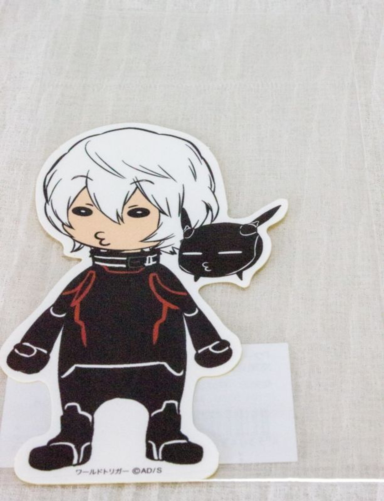 World Trigger Yuuma Kuga Die cut sticker 2pc set JAPAN SHONEN JUMP