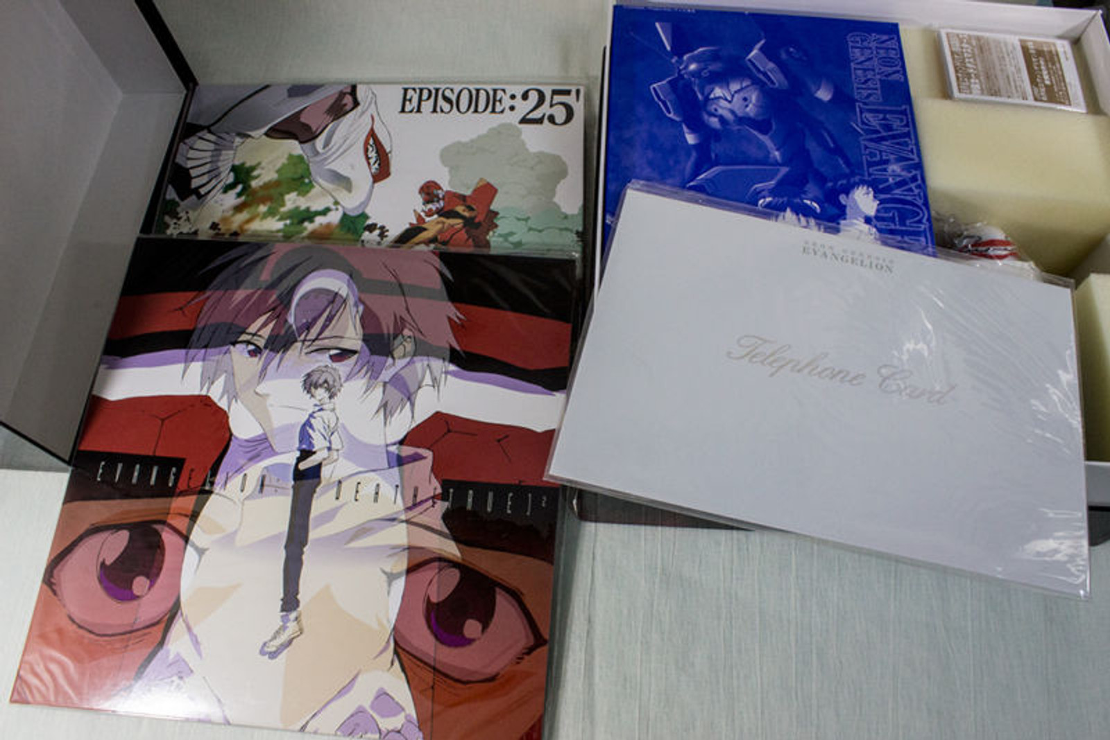 EVA Evangelion THE MOVIE Limited Box JAPAN LASER DISCS LD ANIME MANGA