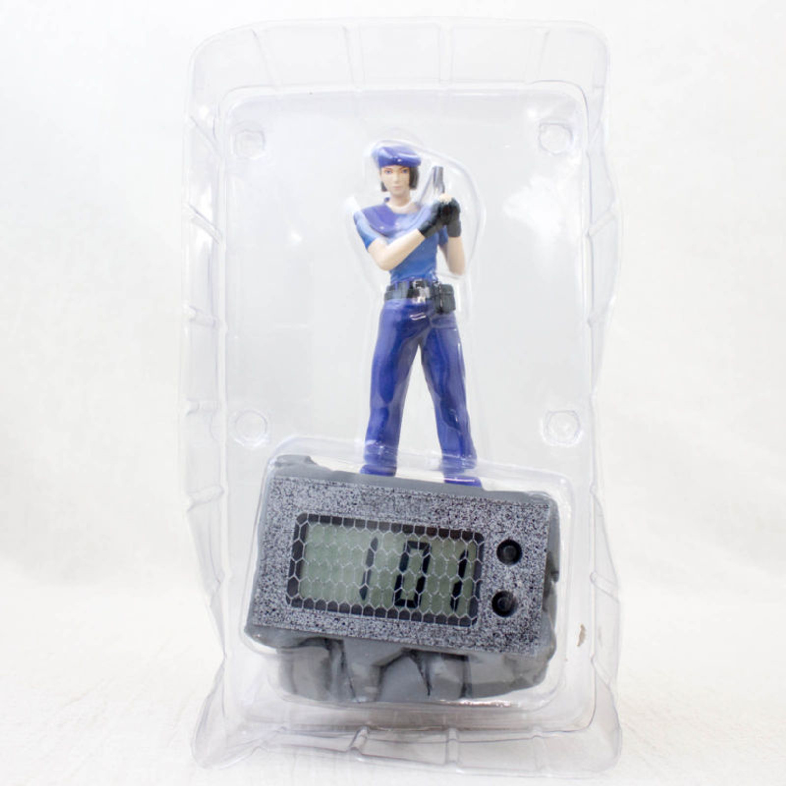 【未使用・箱付き】フジサワ トムイズ バイオハザード フィギュア with クロック ジル jill figure clock resident evil Tomuizu Fujisawa